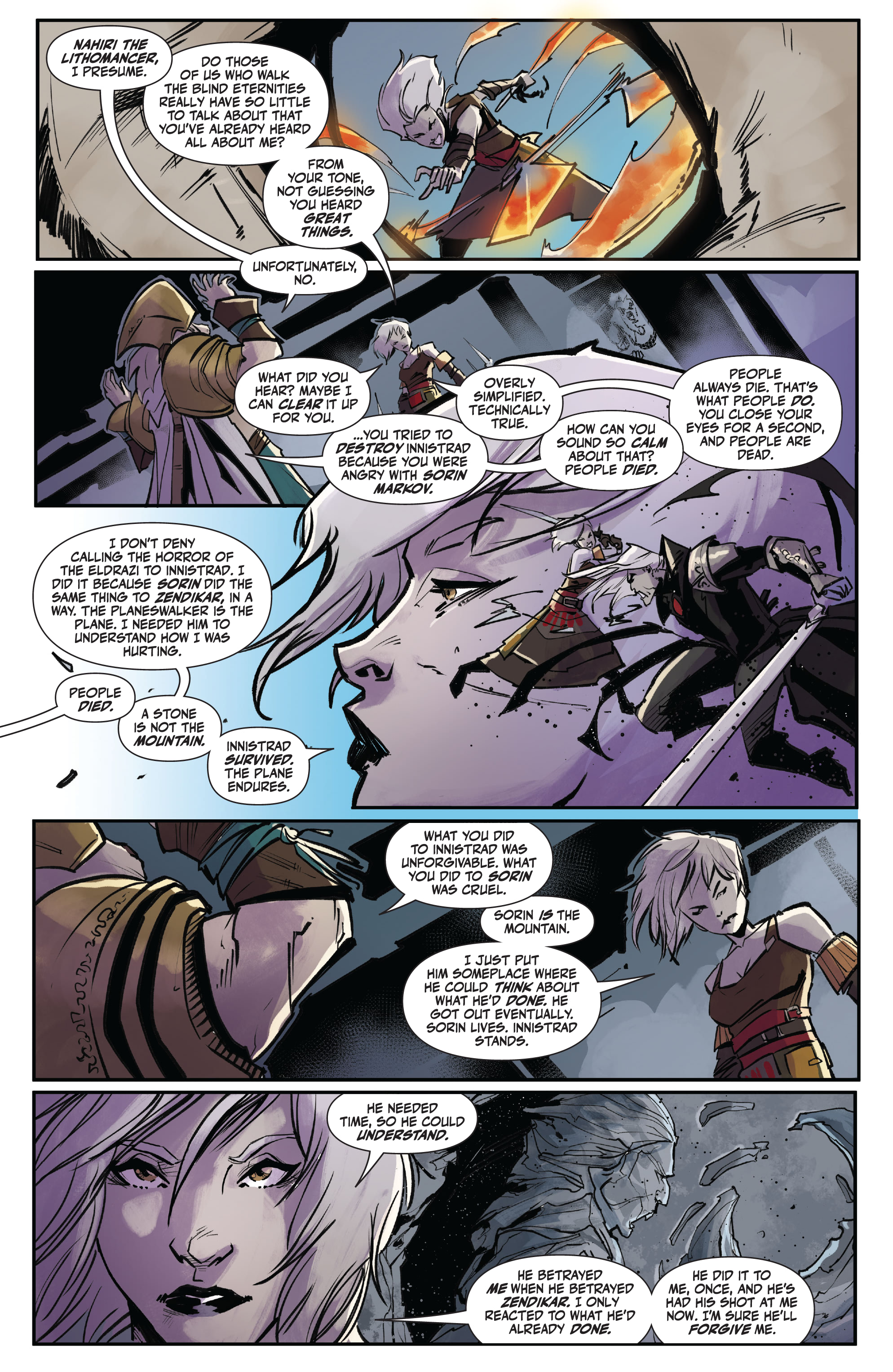 Read online Magic: Ajani Goldmane comic -  Issue #1 - 21