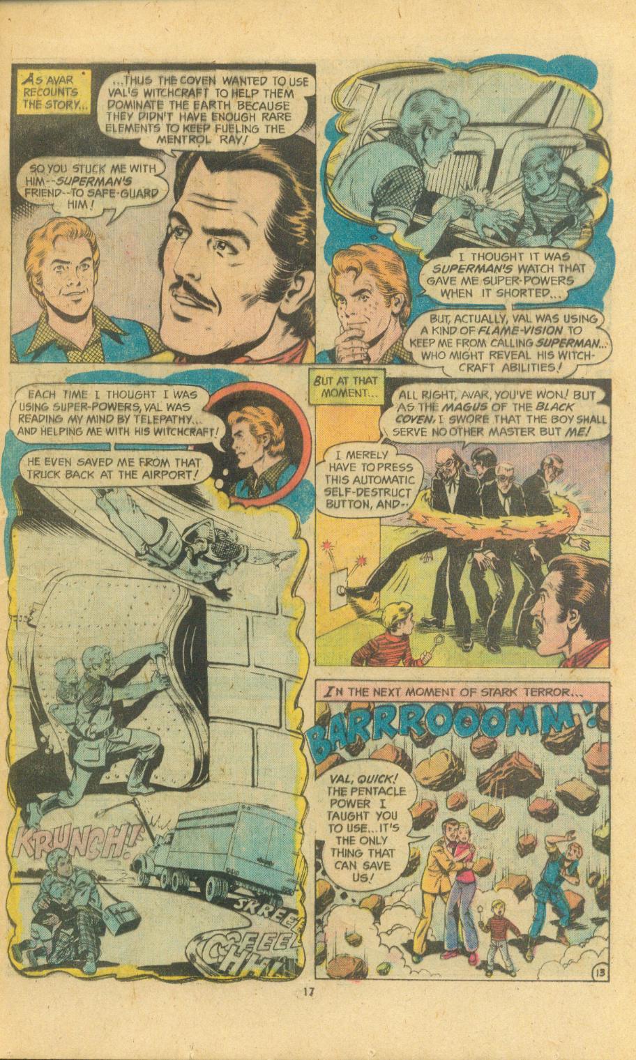 Read online The Superman Family comic -  Issue #170 - 17