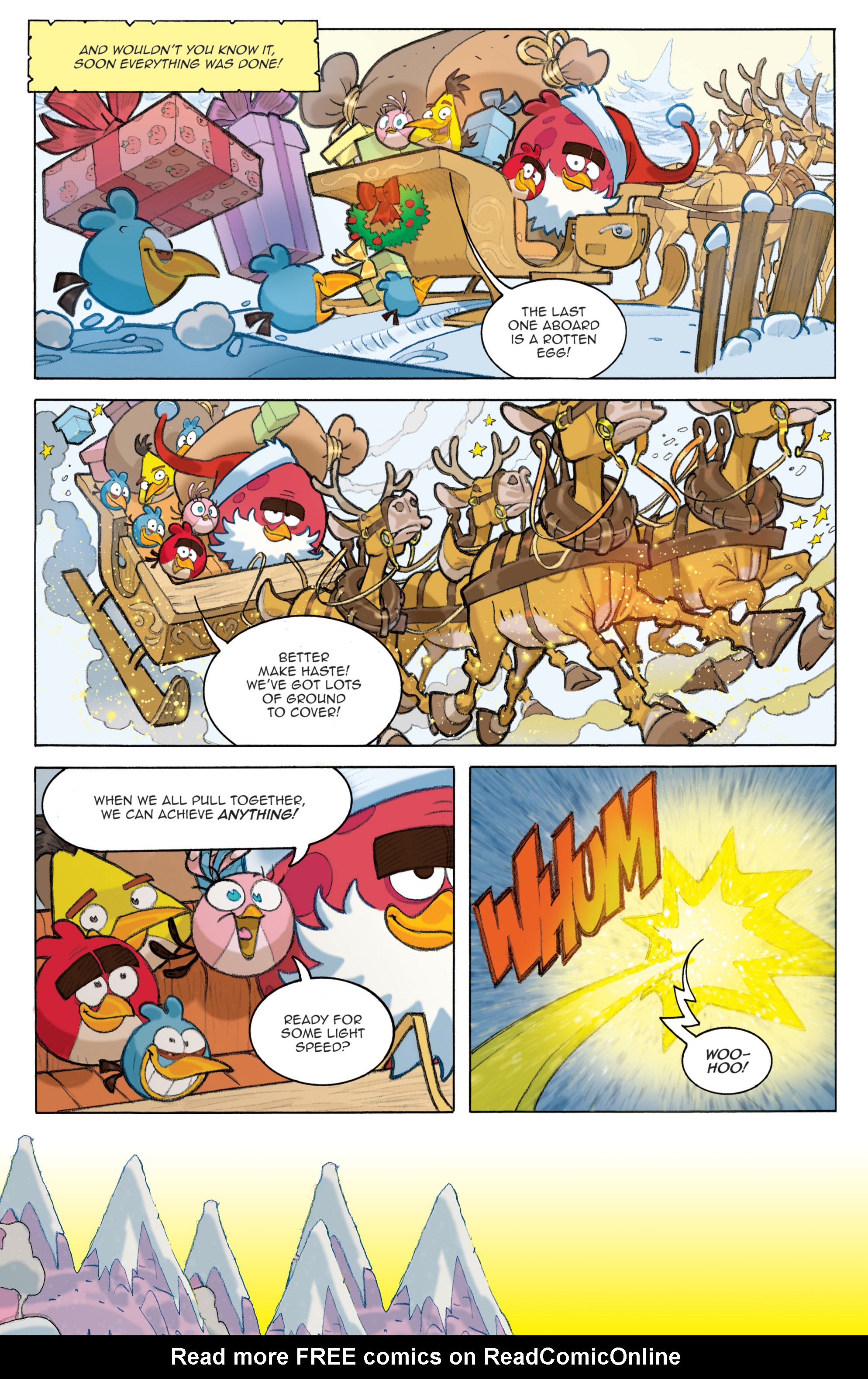 Read online Angry Birds Comics (2014) comic -  Issue # _Holiday Special - 43