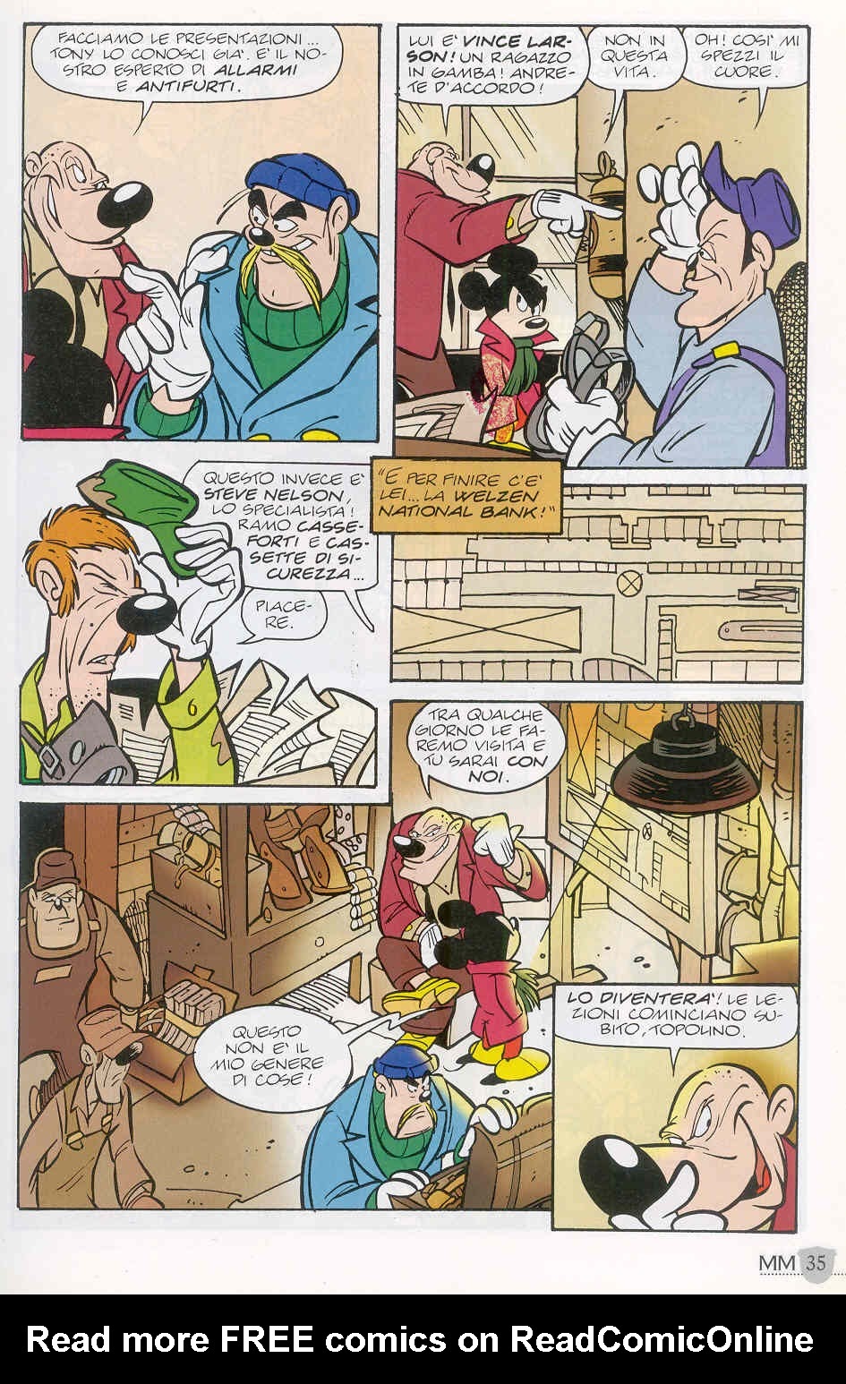 Read online Mickey Mouse Mystery Magazine comic -  Issue #4 - 36
