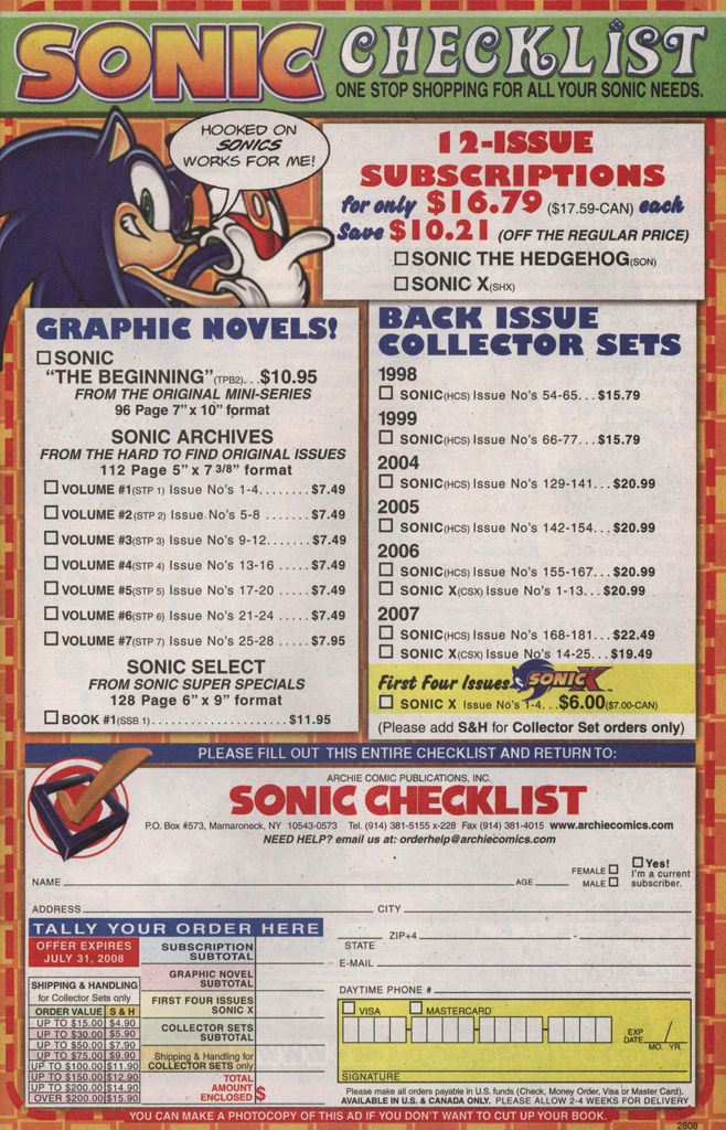 Read online Sonic X comic -  Issue #33 - 33