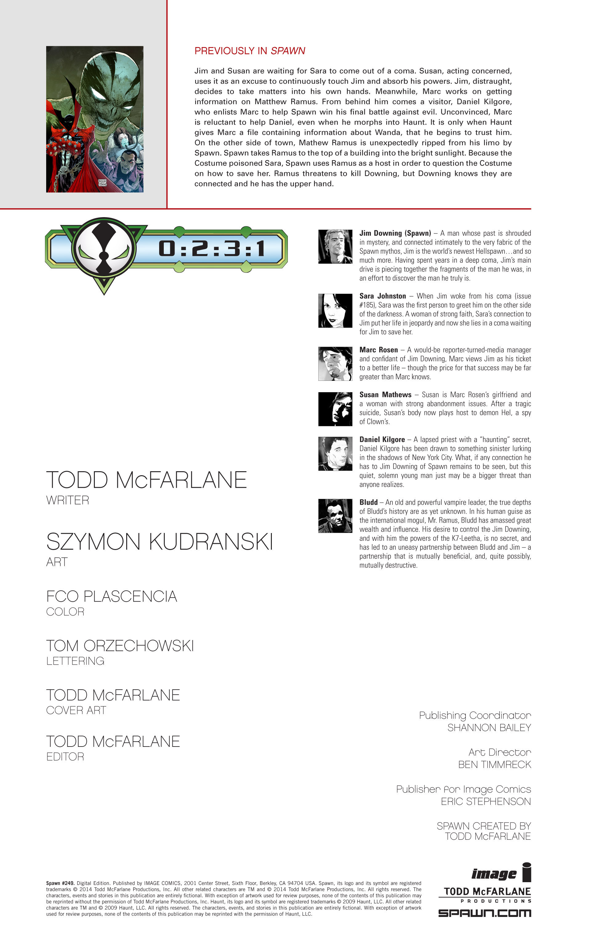 Read online Spawn comic -  Issue #249 - 2