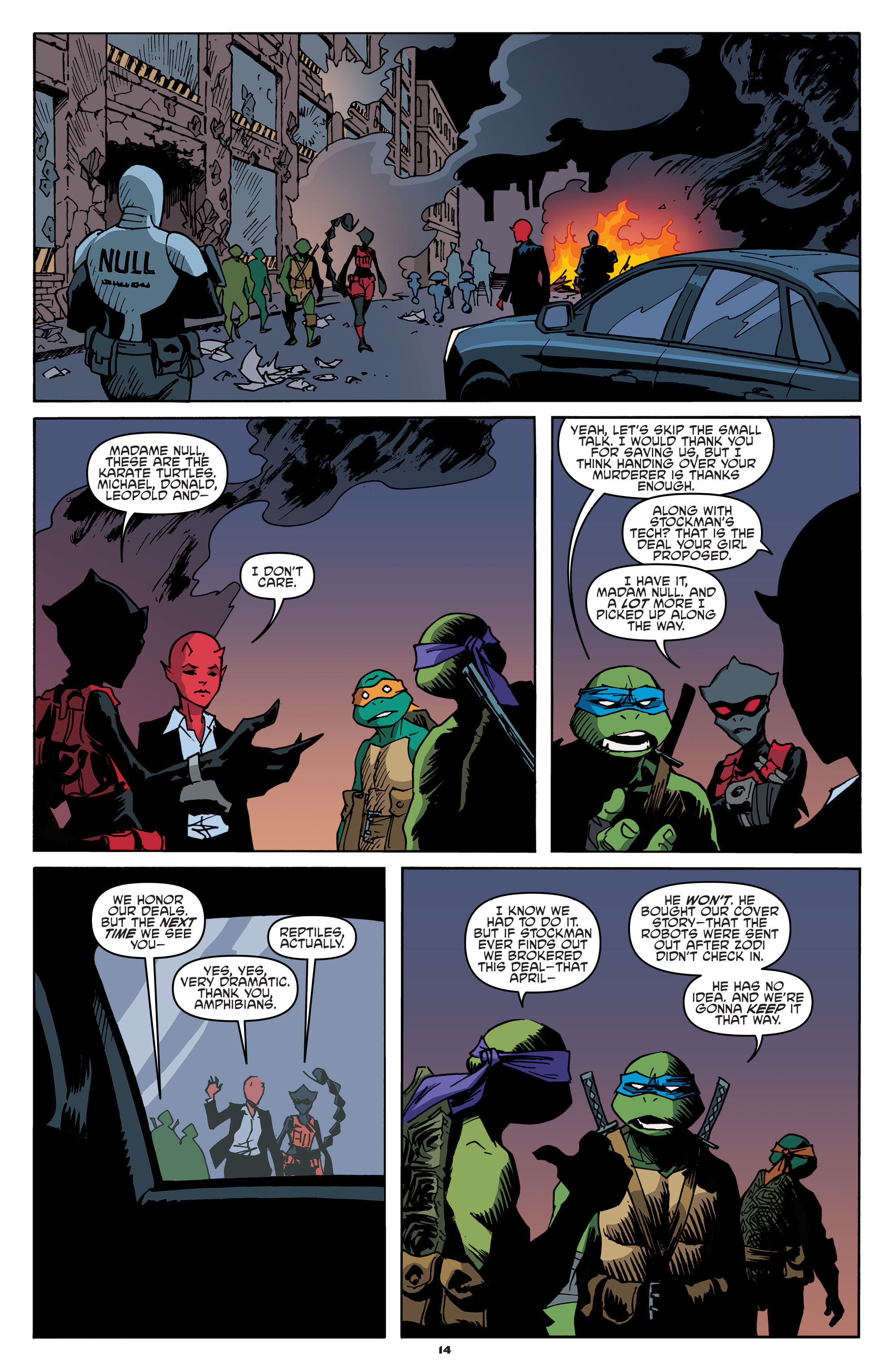 Read online Teenage Mutant Ninja Turtles Universe comic -  Issue #4 - 16