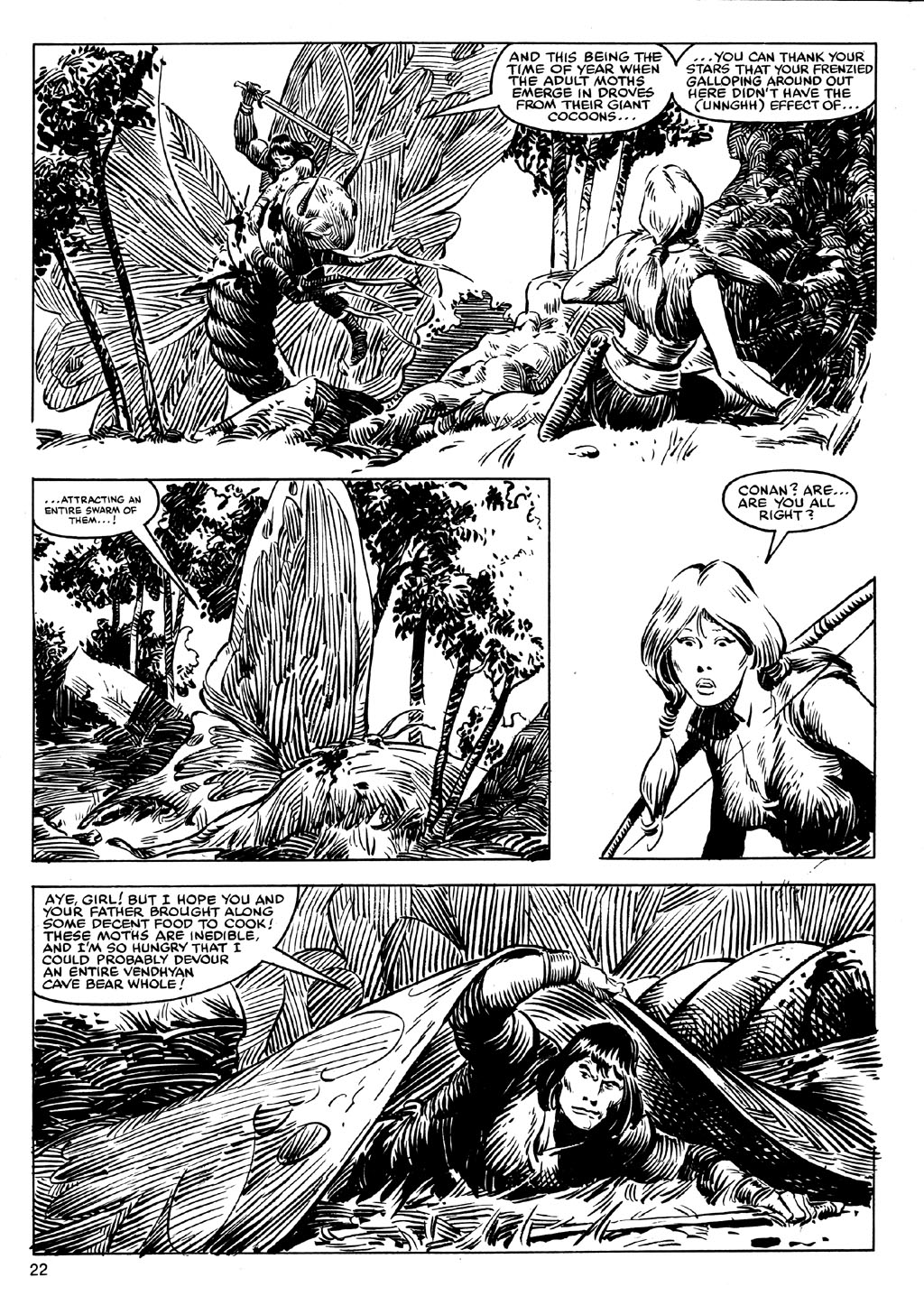Read online The Savage Sword Of Conan comic -  Issue #92 - 21