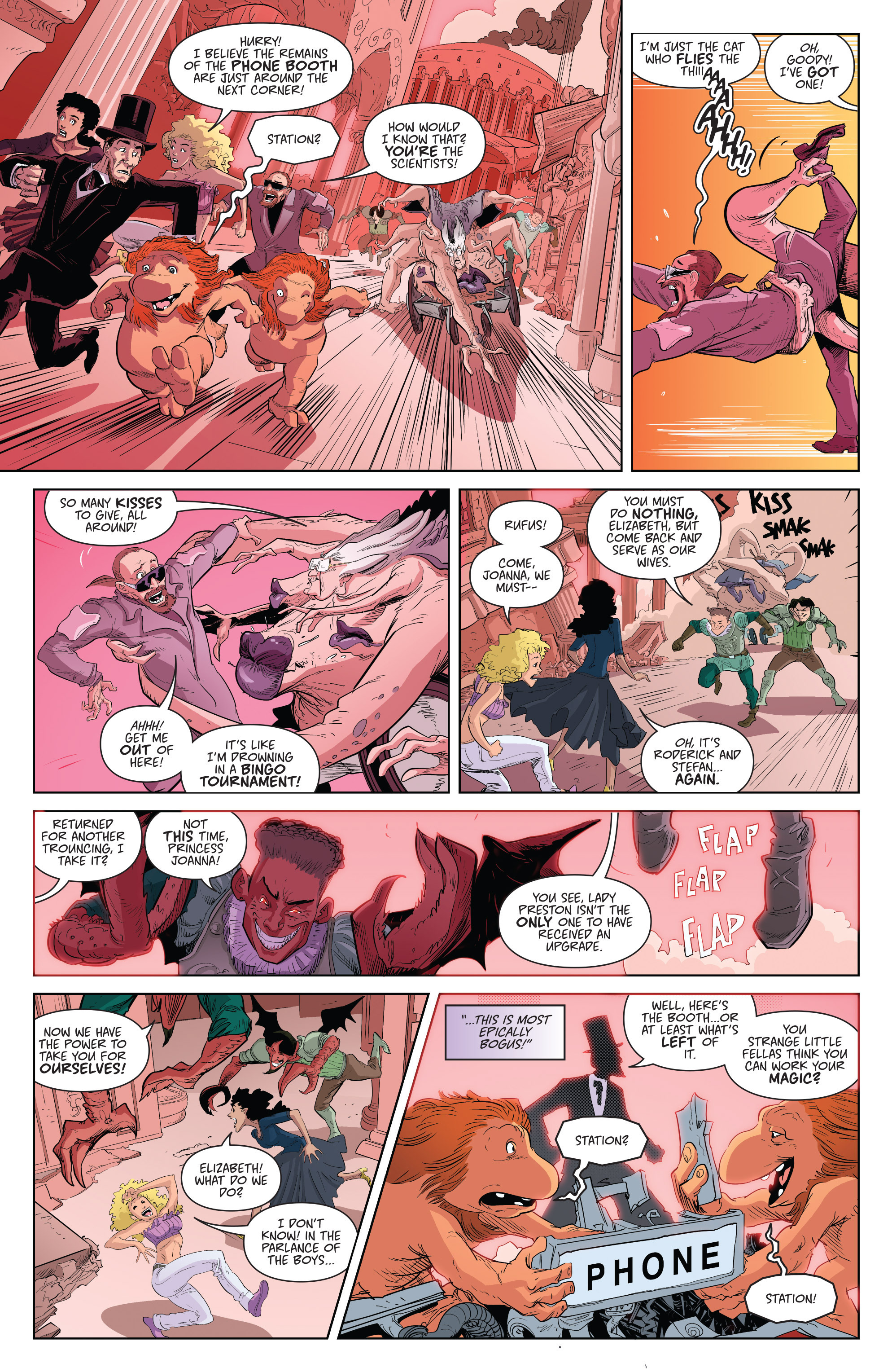 Read online Bill & Ted Go to Hell comic -  Issue #4 - 5
