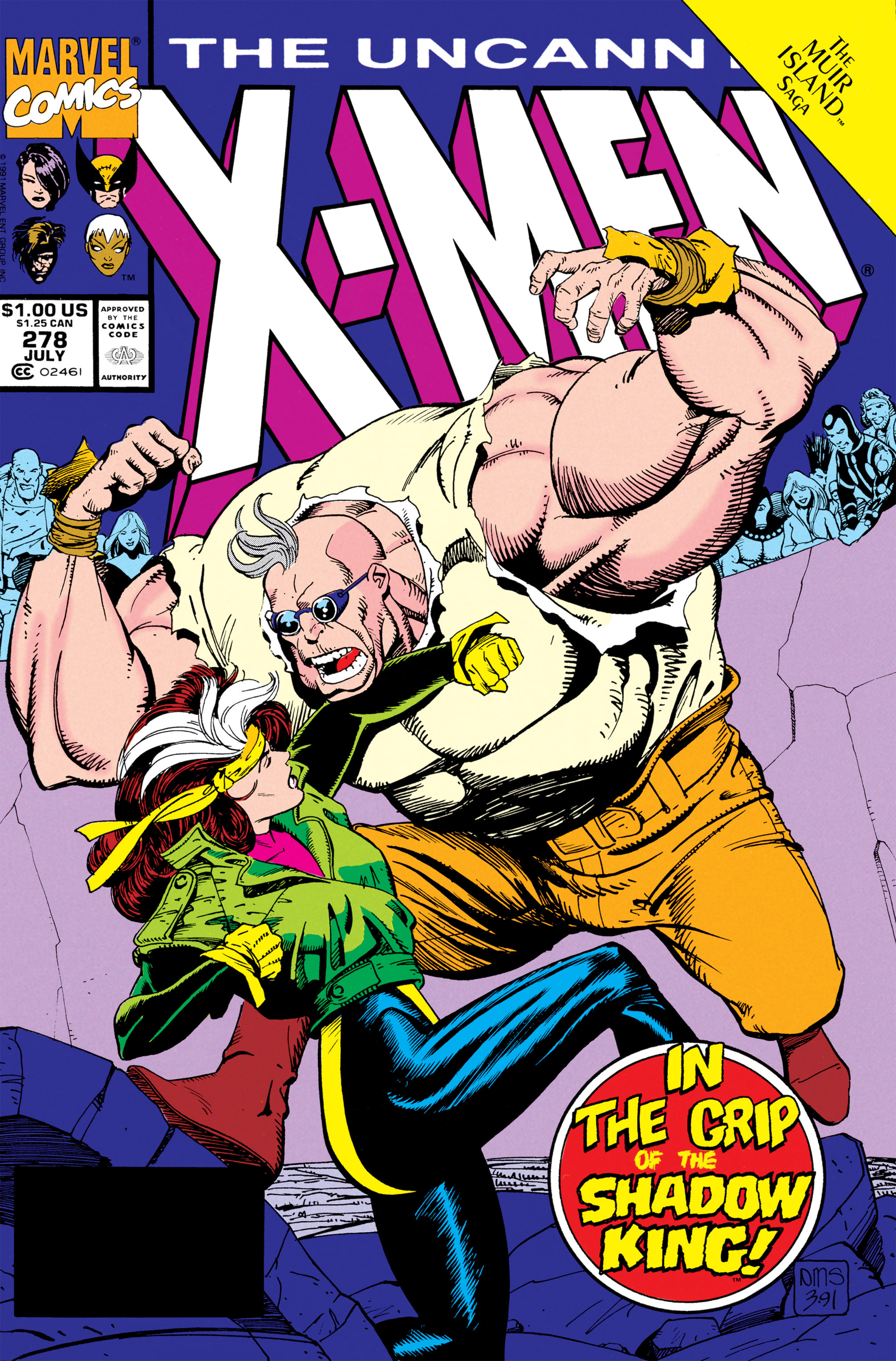 Read online Uncanny X-Men (1963) comic -  Issue #278 - 1