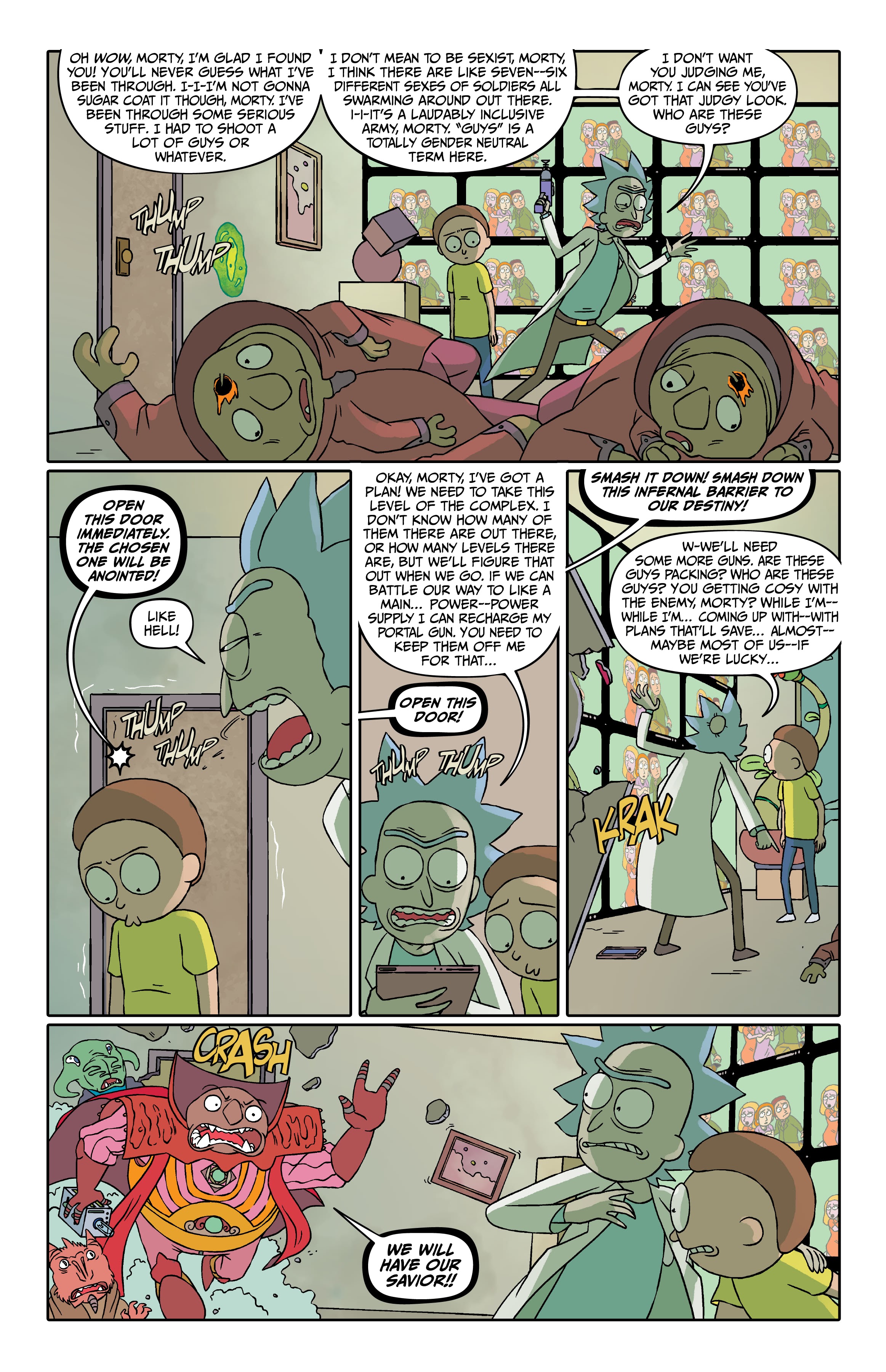 Read online Rick and Morty comic -  Issue # (2015) _Deluxe Edition 2 (Part 1) - 63
