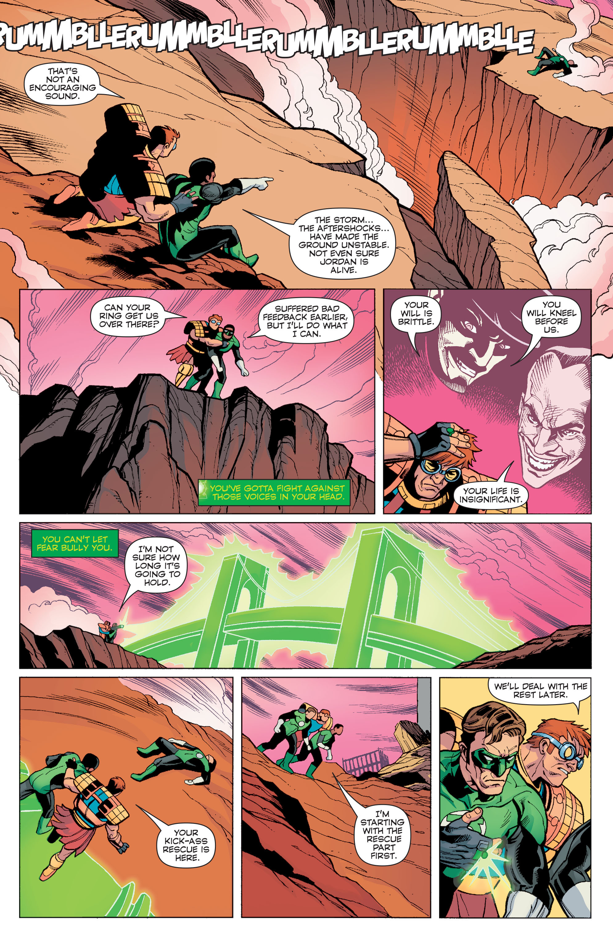 Read online Convergence Green Lantern Corps comic -  Issue #2 - 16