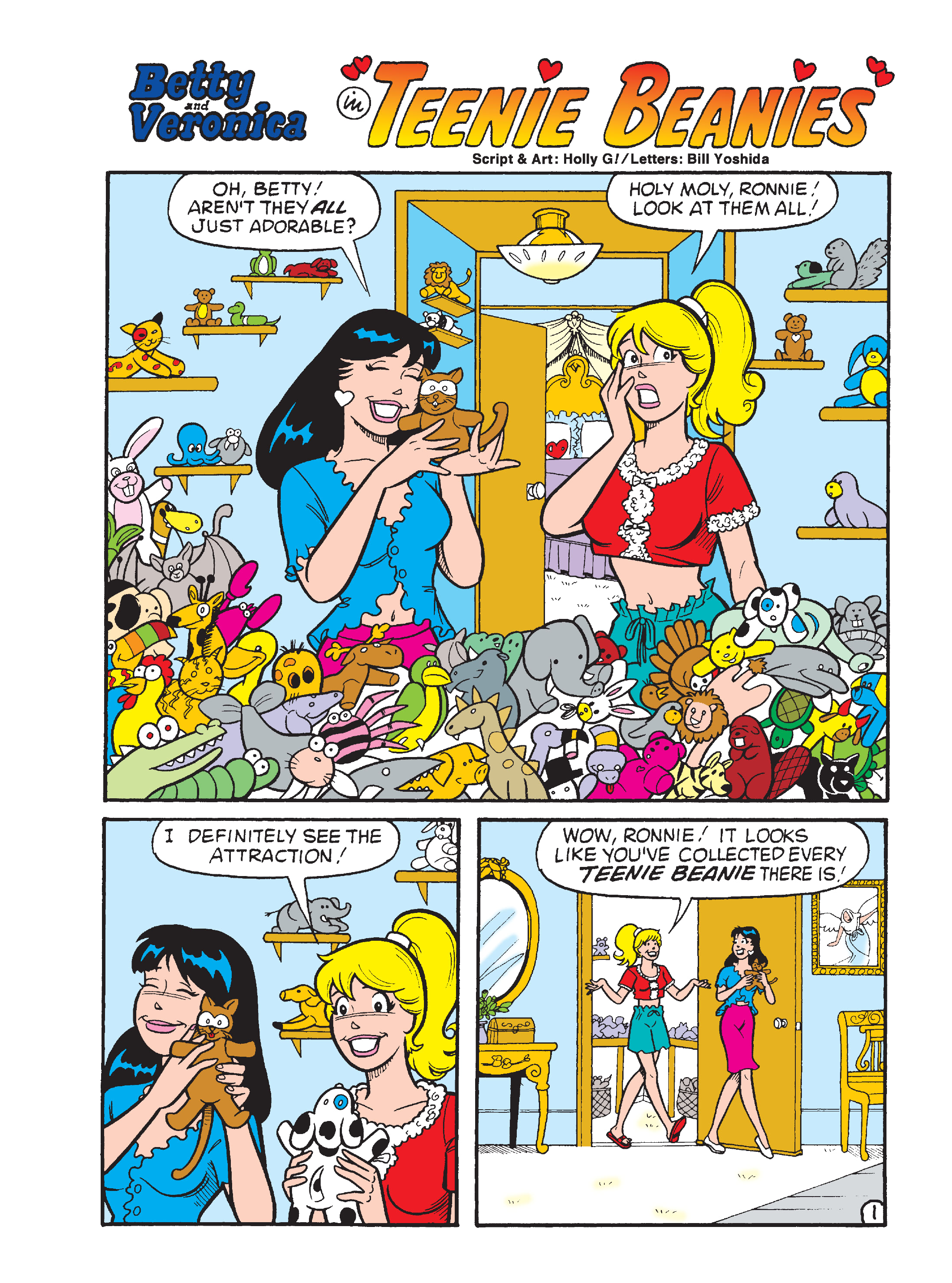 Read online World of Betty & Veronica Digest comic -  Issue #17 - 129