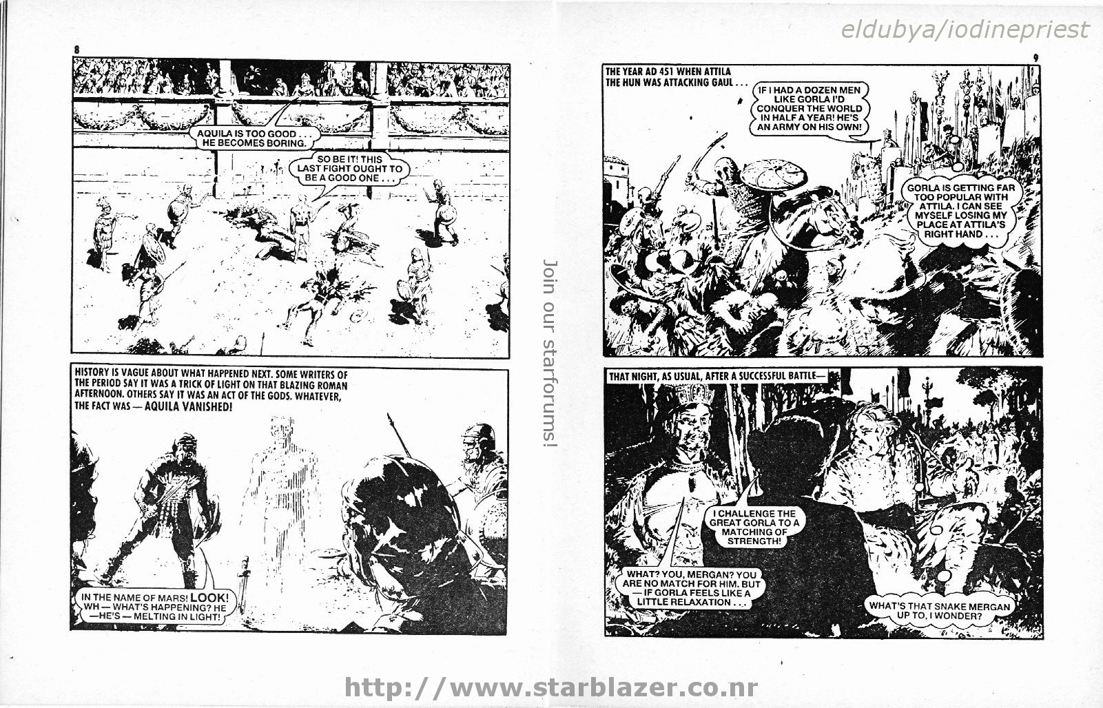 Read online Starblazer comic -  Issue #198 - 6