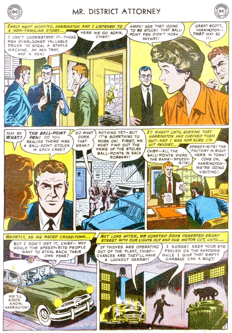 Read online Mr. District Attorney comic -  Issue #64 - 18