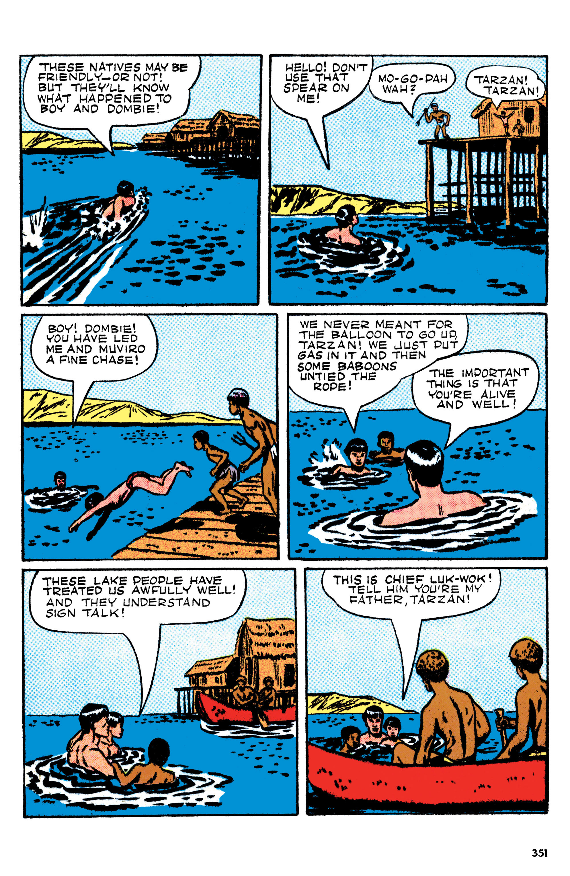 Read online Edgar Rice Burroughs Tarzan: The Jesse Marsh Years Omnibus comic -  Issue # TPB (Part 4) - 53