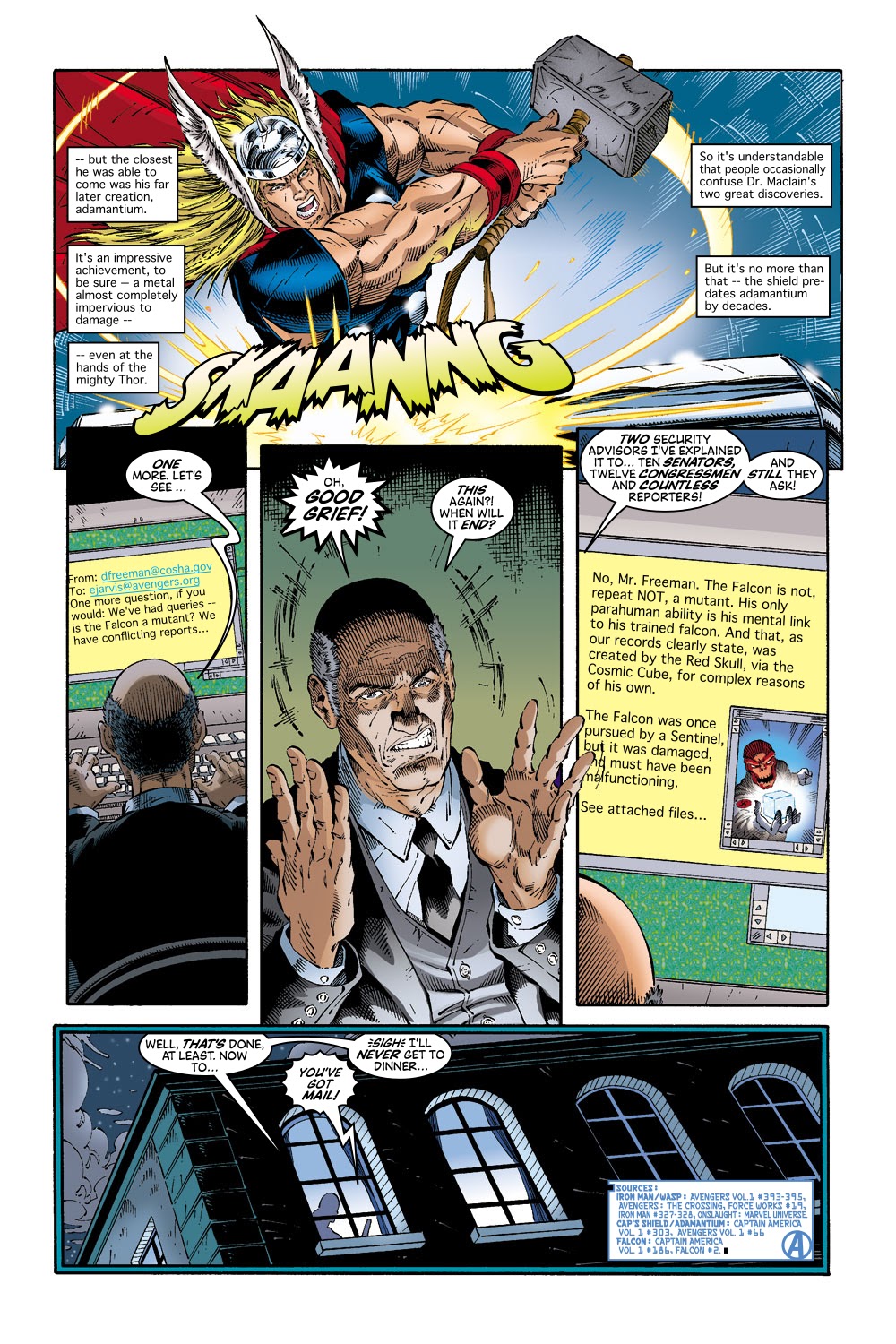 Read online Avengers 2001 comic -  Issue # Full - 40