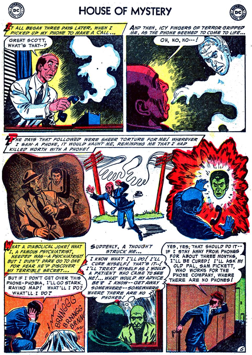 Read online House of Mystery (1951) comic -  Issue #28 - 23