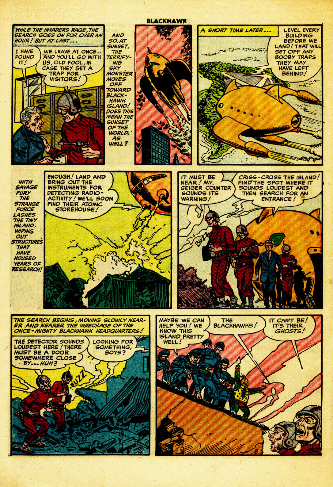 Read online Blackhawk (1957) comic -  Issue #63 - 10