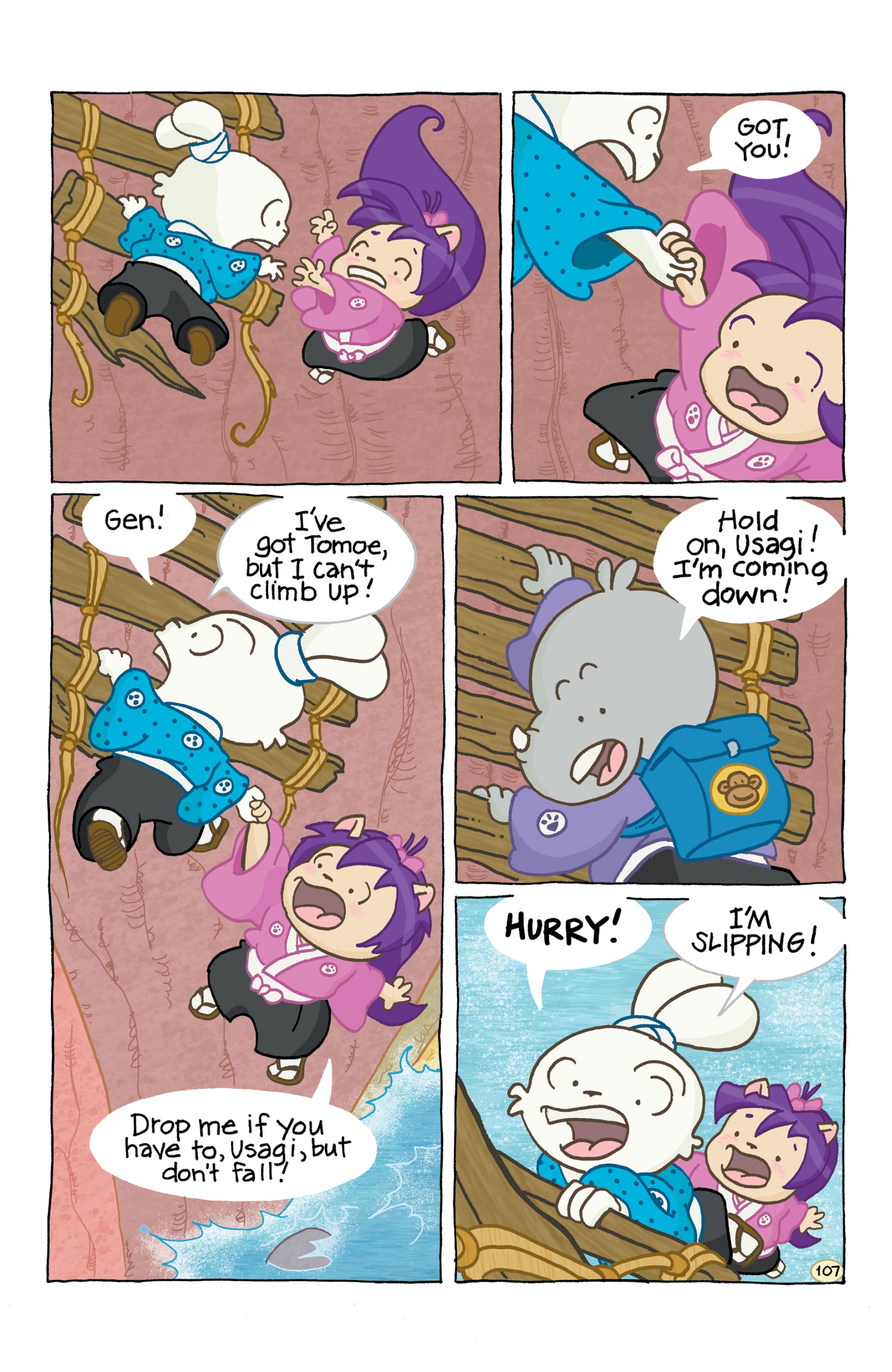 Read online Chibi-Usagi: Attack of the Heebie Chibis comic -  Issue # TPB - 111
