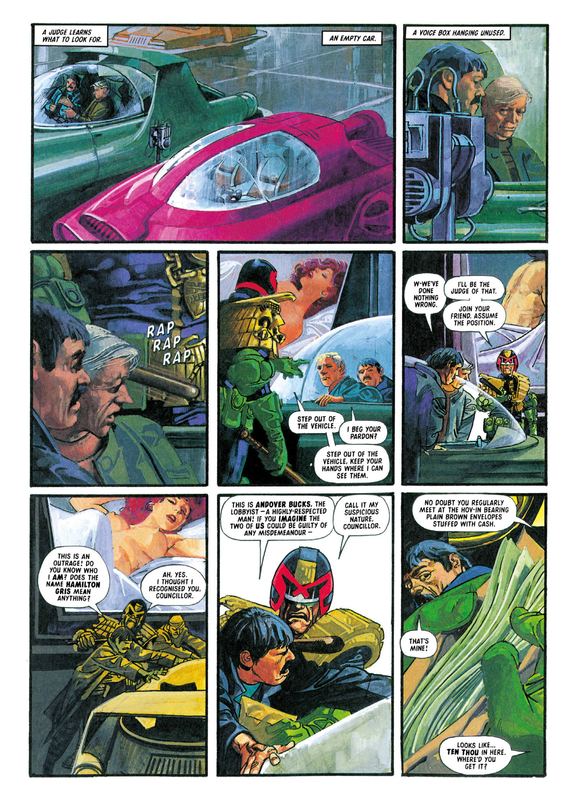 Read online Judge Dredd: The Complete Case Files comic -  Issue # TPB 28 - 201