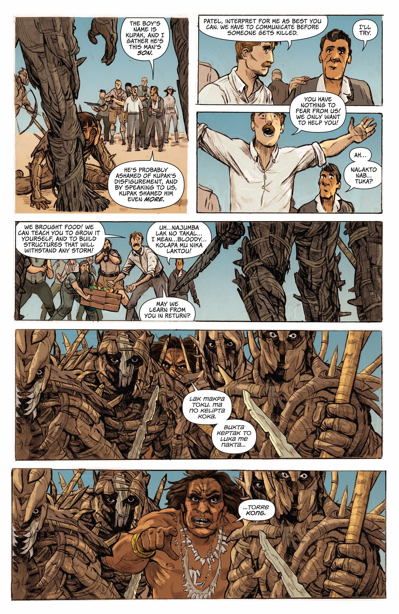 Read online Kong: Gods of Skull Island comic -  Issue # Full - 9