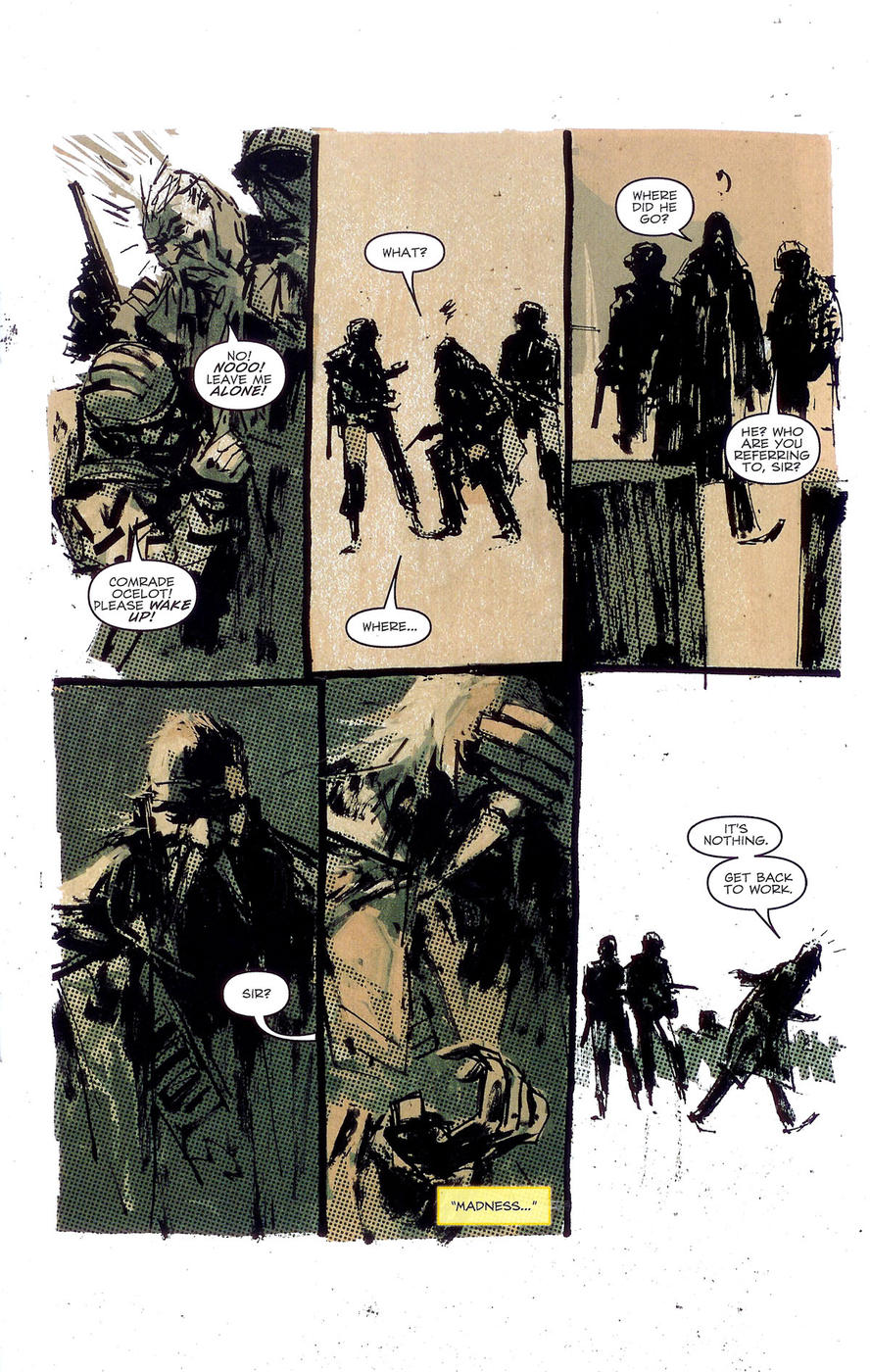 Read online Metal Gear Solid: Sons of Liberty comic -  Issue #4 - 22