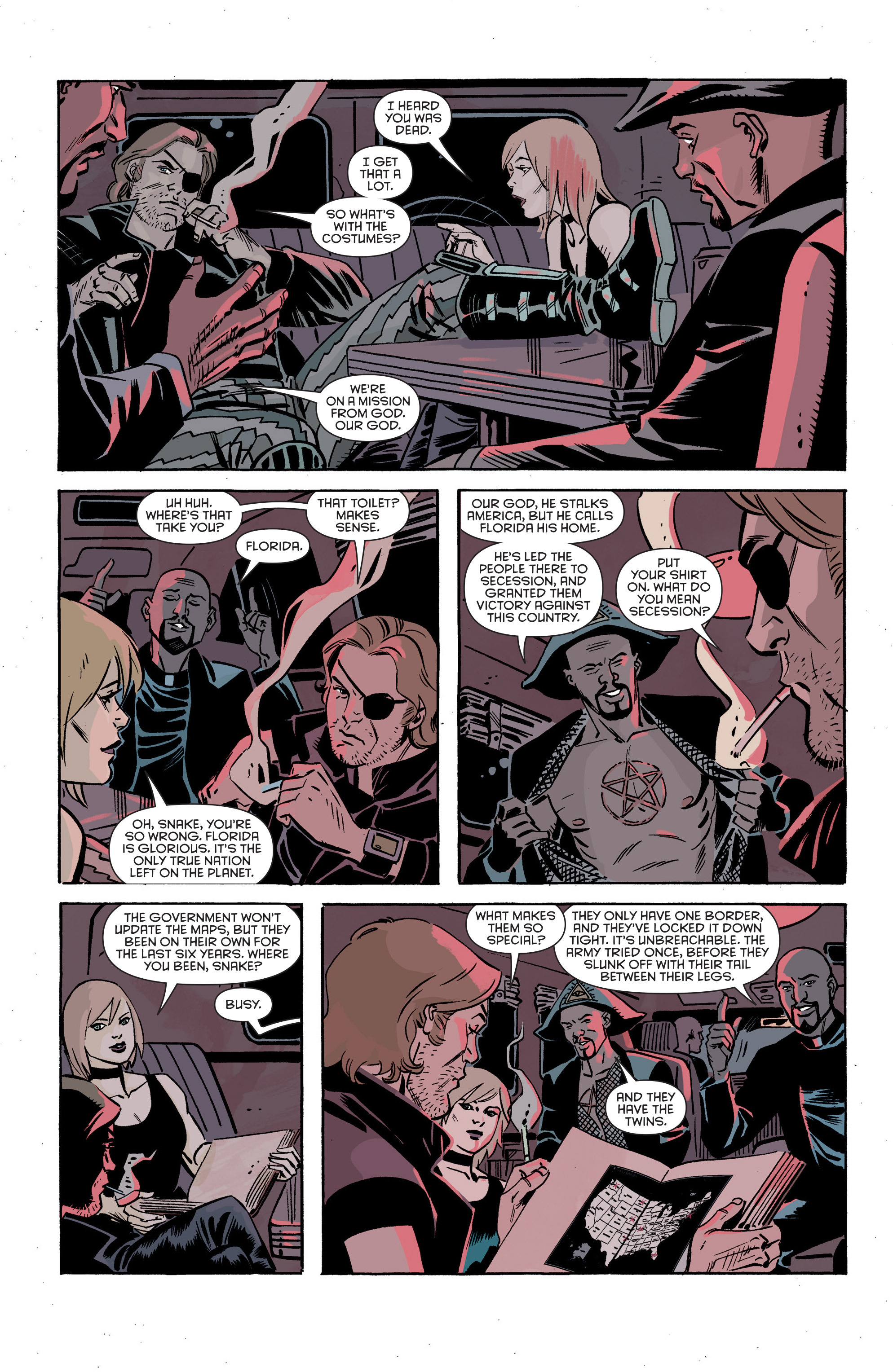 Read online Escape from New York comic -  Issue #1 - 12