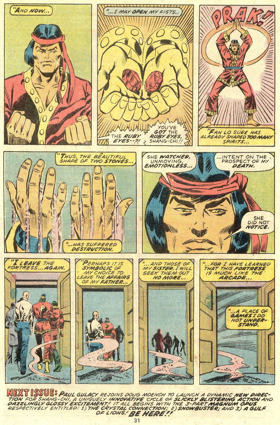 Read online Master of Kung Fu (1974) comic -  Issue #28 - 19