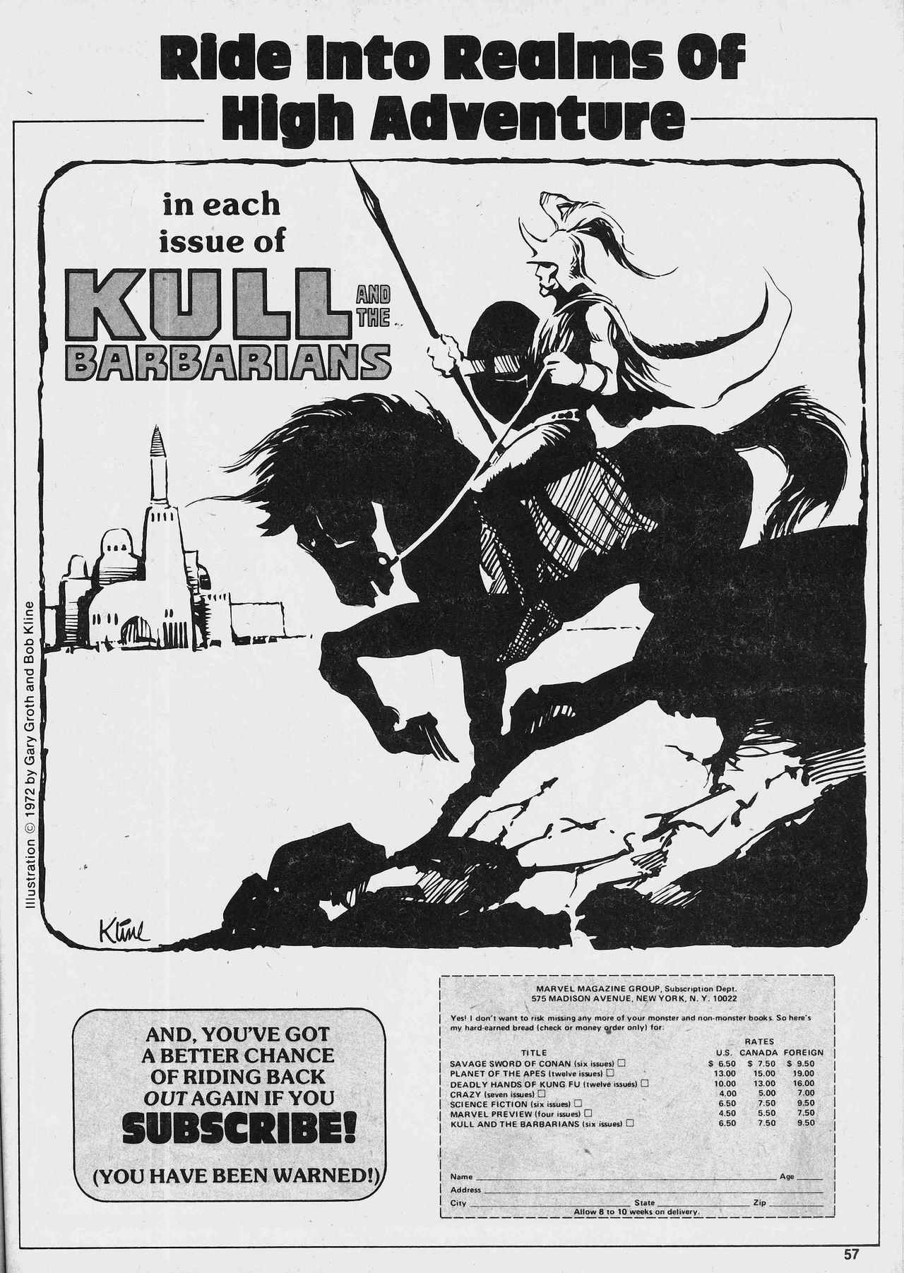 Read online Kull and the Barbarians comic -  Issue #2 - 57