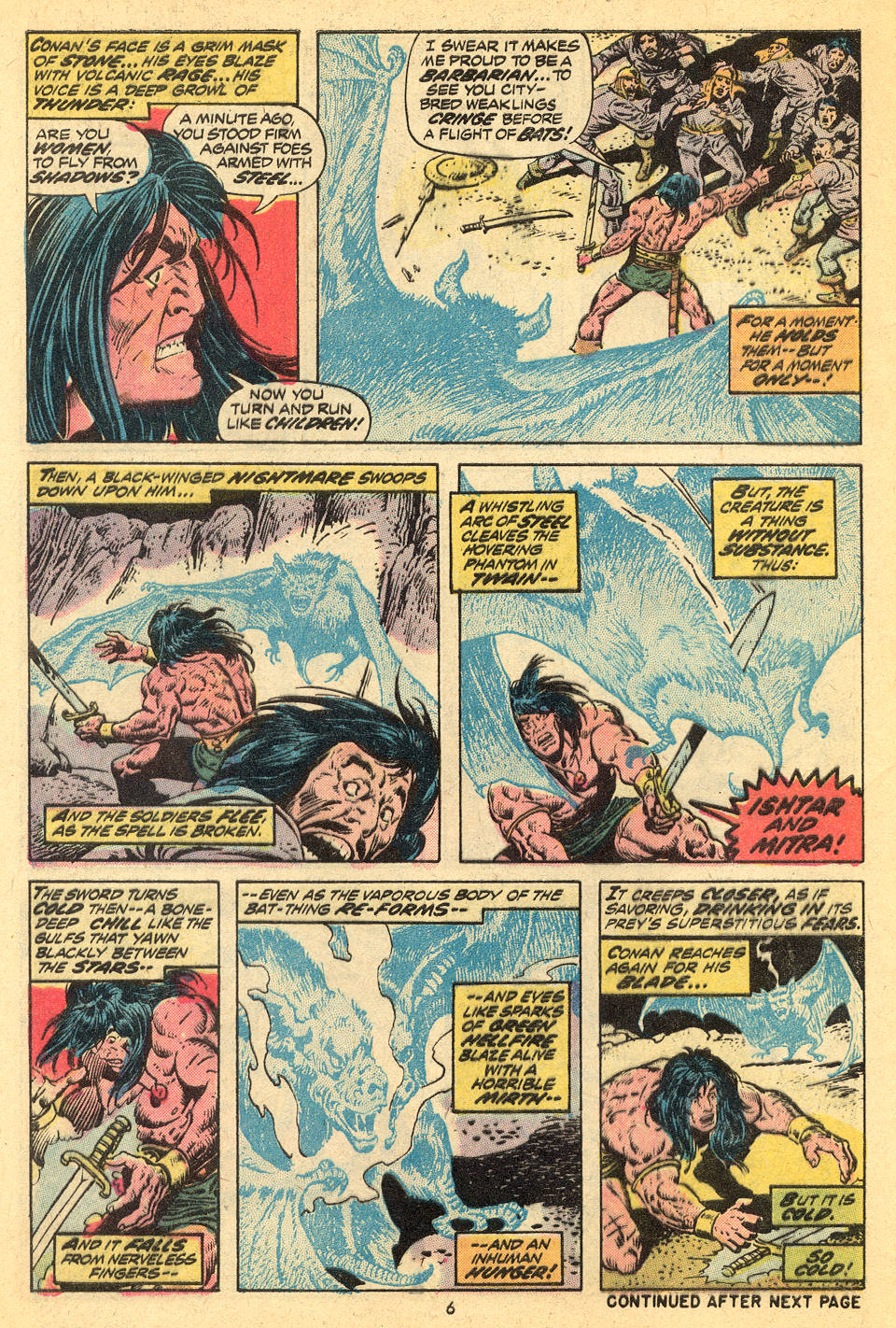 Read online Conan the Barbarian (1970) comic -  Issue #30 - 6