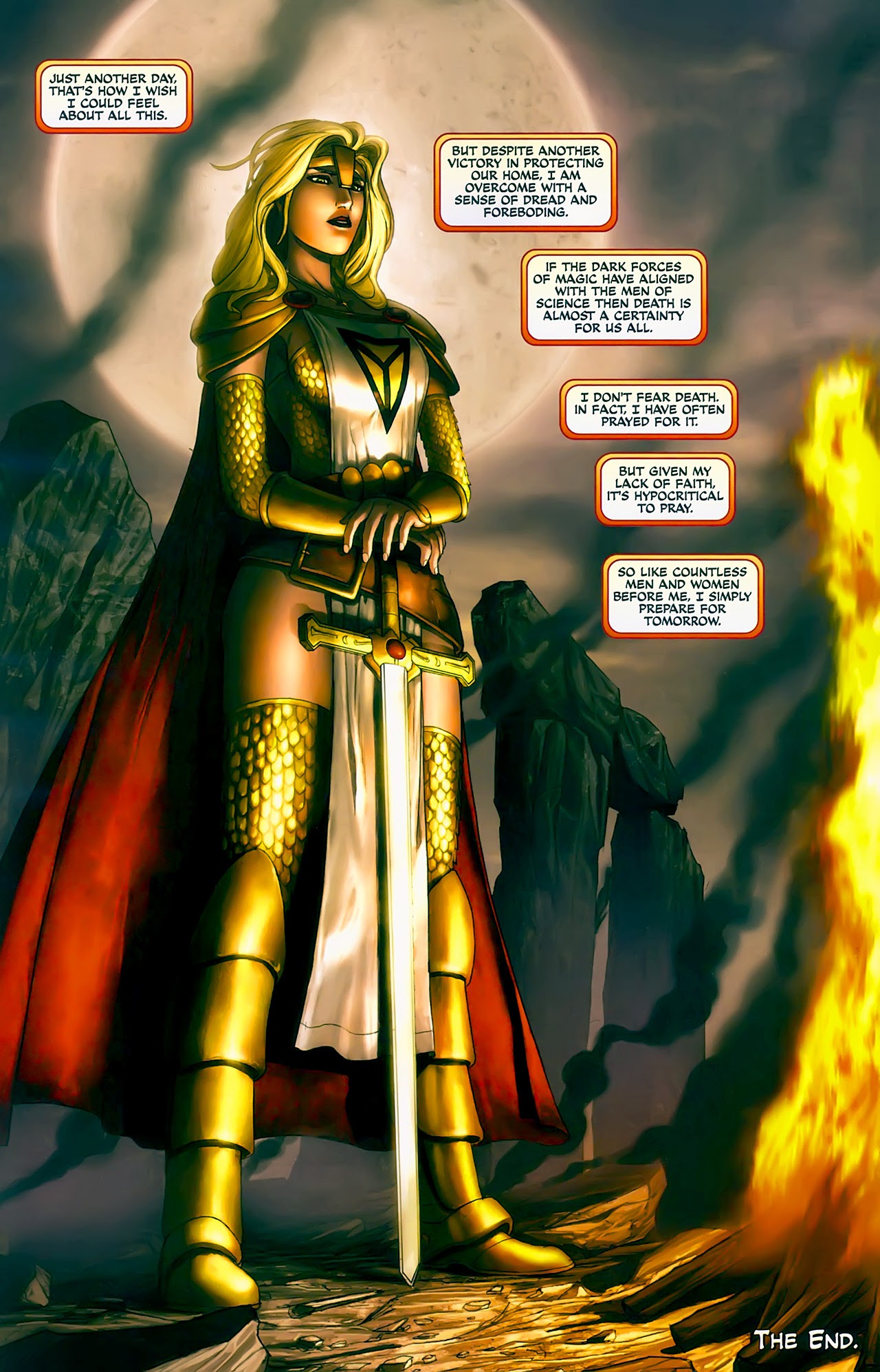 Read online Pilot Season 2008 comic -  Issue # Lady Pendragon - 21