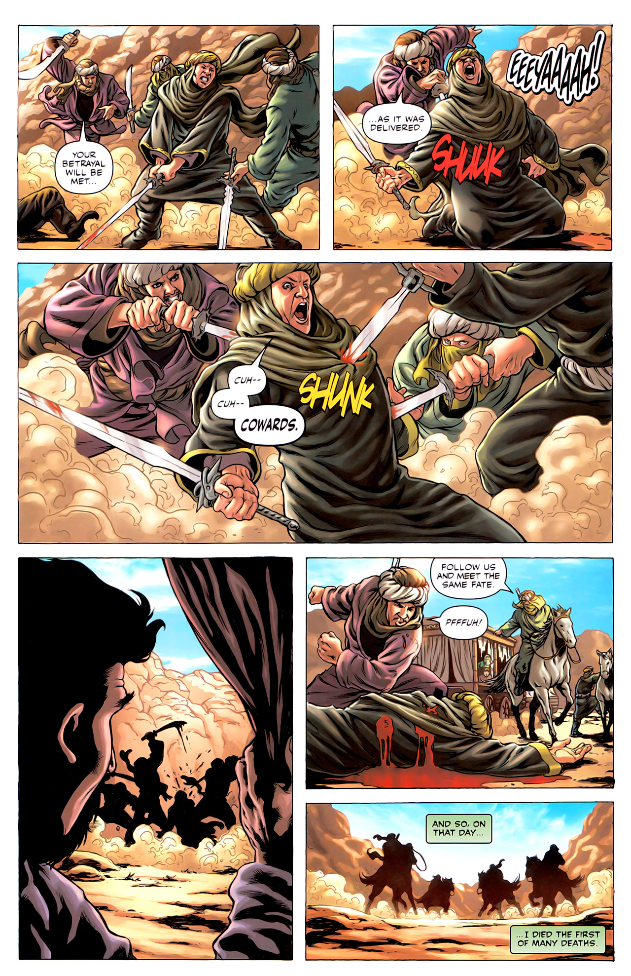 Read online Highlander Origins: The Kurgan comic -  Issue #1 - 18
