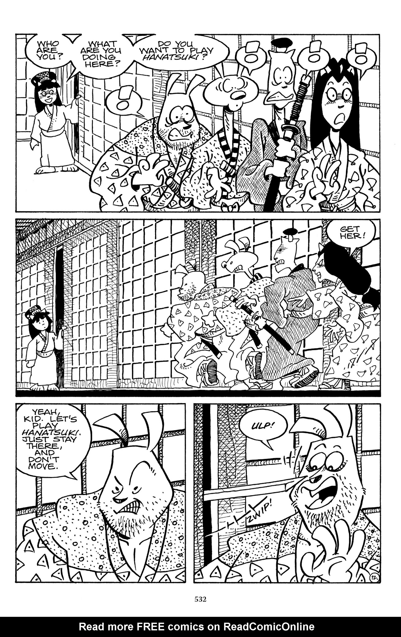 Read online The Usagi Yojimbo Saga comic -  Issue # TPB 5 - 526