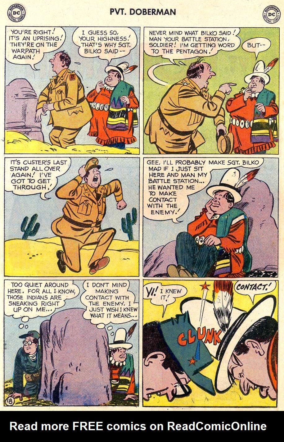 Read online Sgt. Bilko's Pvt. Doberman comic -  Issue #6 - 24