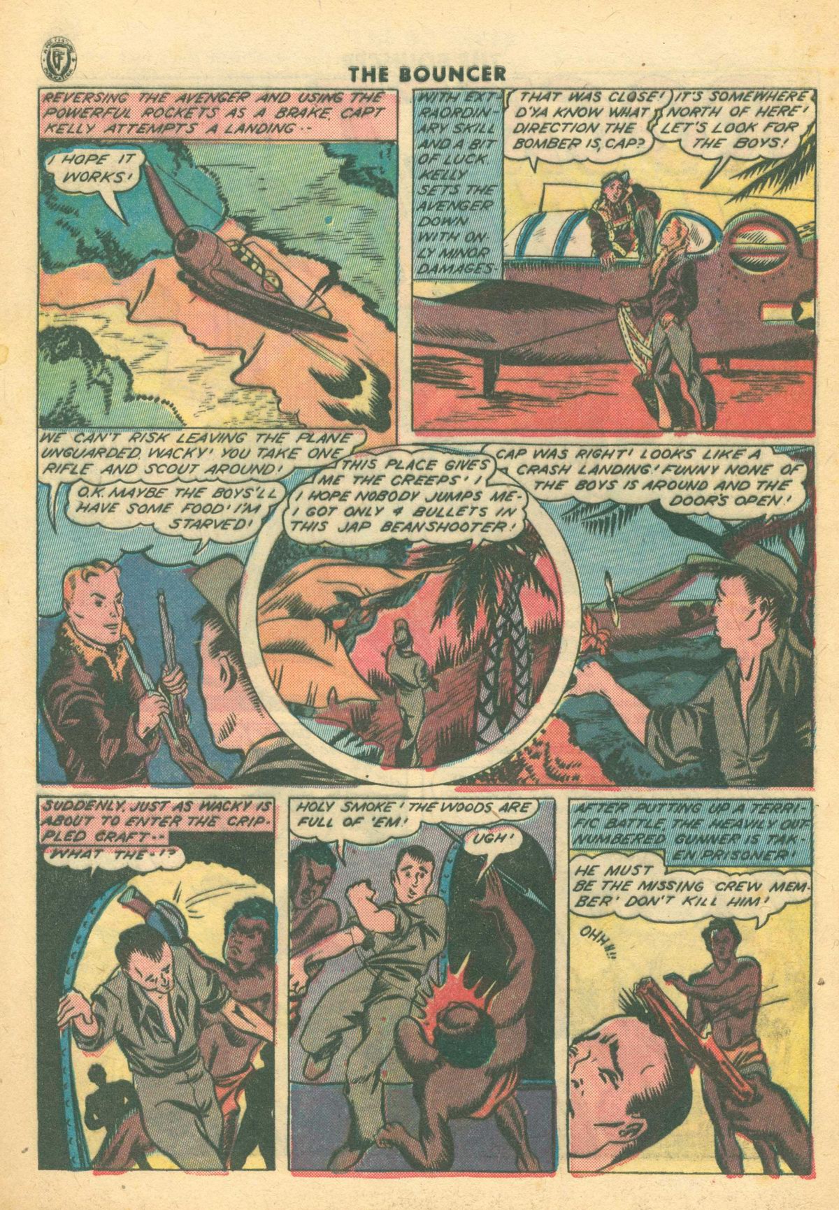 Read online The Bouncer (1944) comic -  Issue #12 - 28
