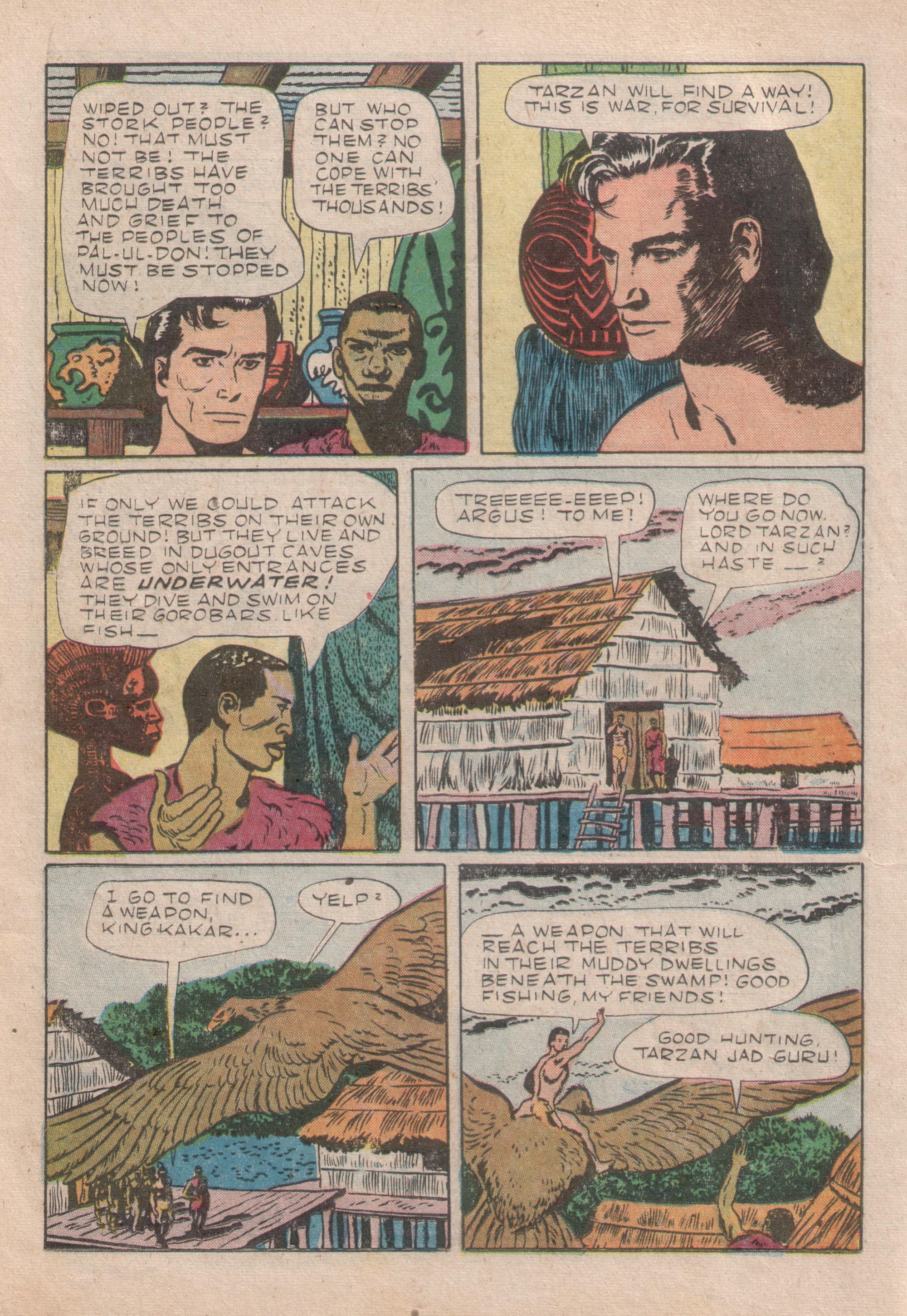 Read online Tarzan (1948) comic -  Issue #42 - 10