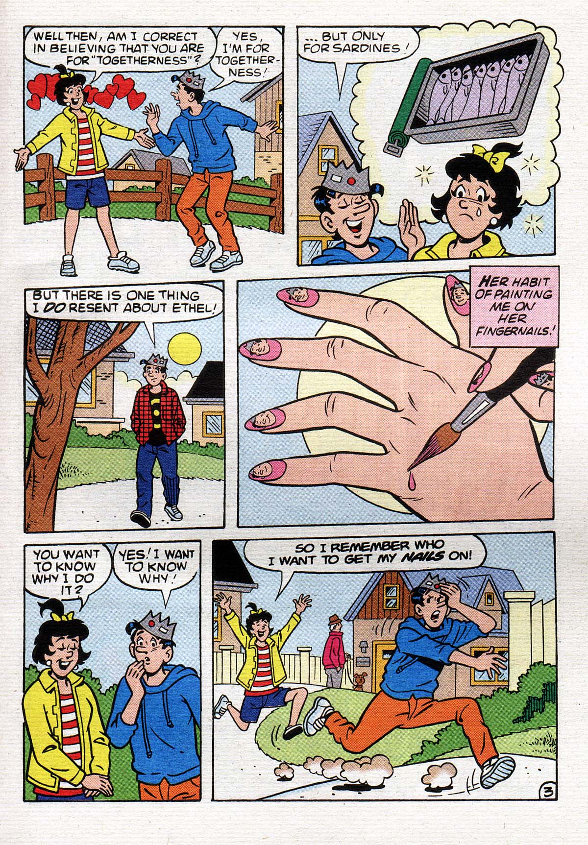 Read online Jughead's Double Digest Magazine comic -  Issue #94 - 184