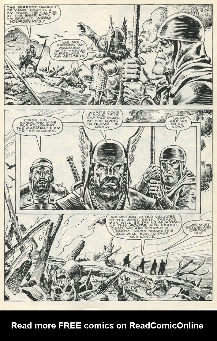 Read online The Savage Sword Of Conan comic -  Issue #142 - 11