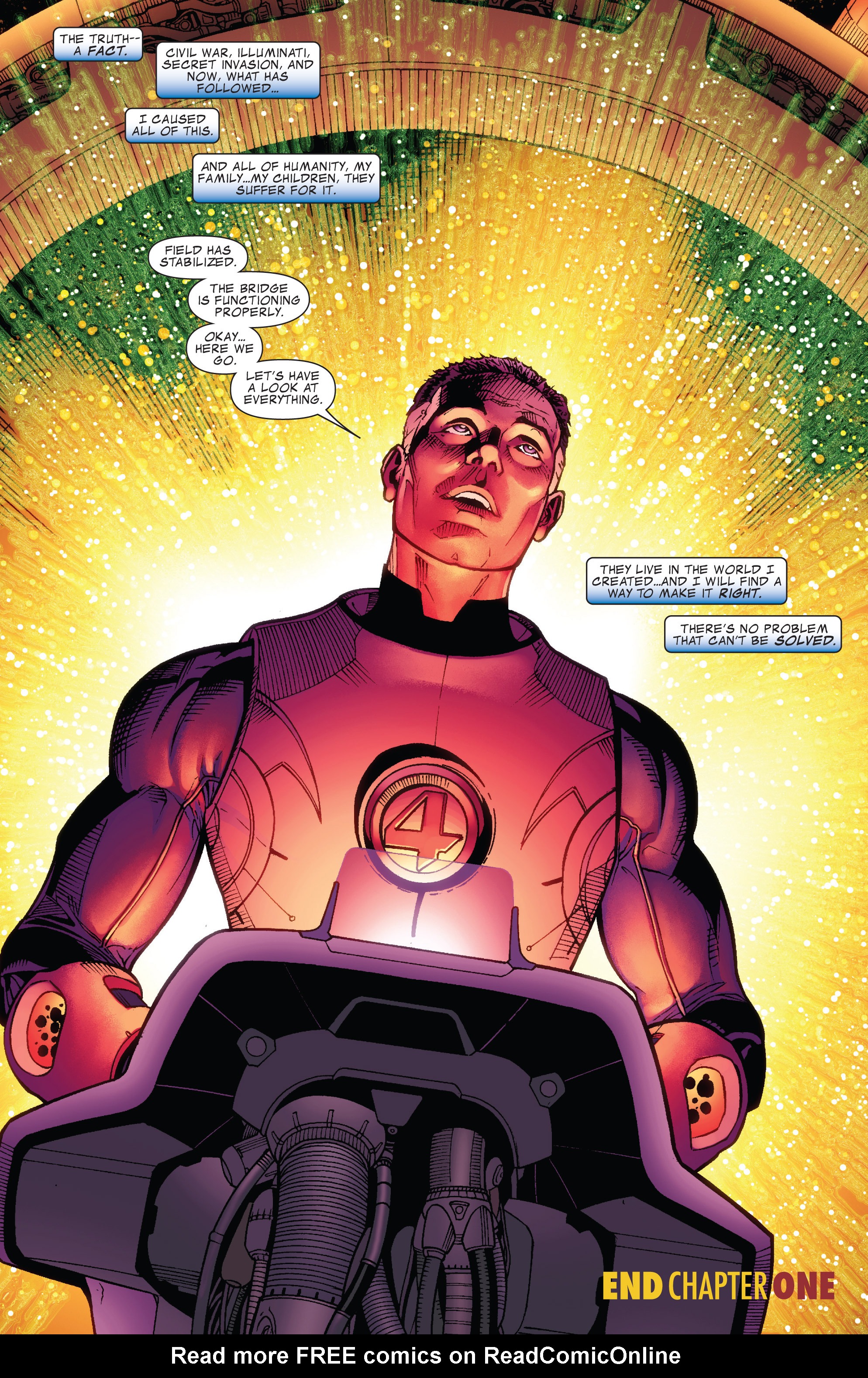 Read online Dark Reign: Fantastic Four comic -  Issue #1 - 21