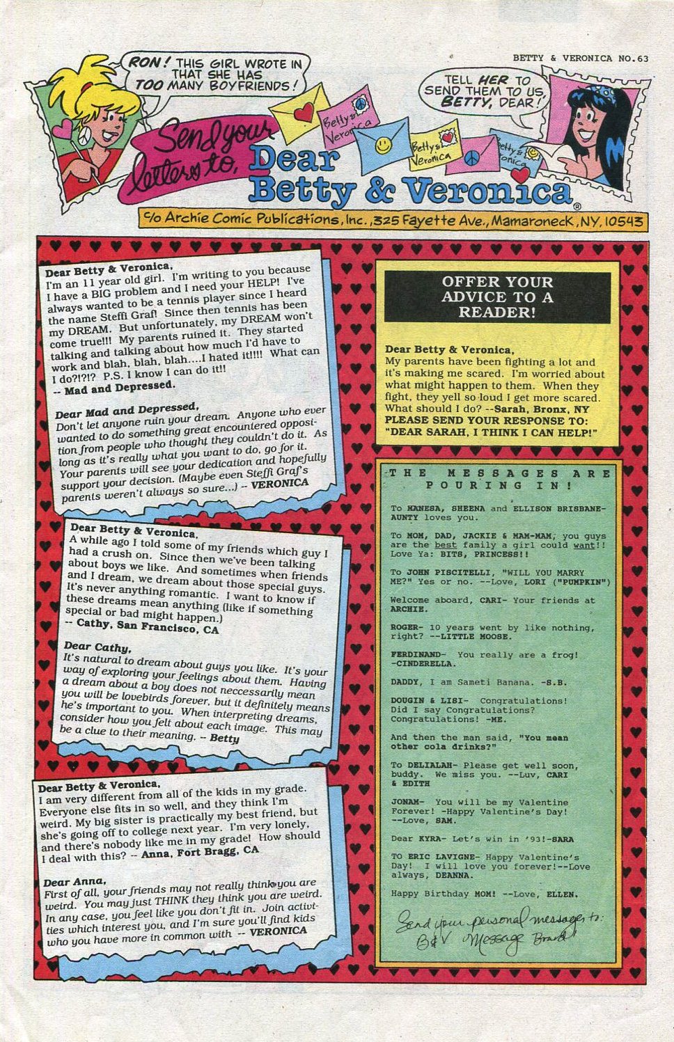Read online Betty and Veronica (1987) comic -  Issue #63 - 11