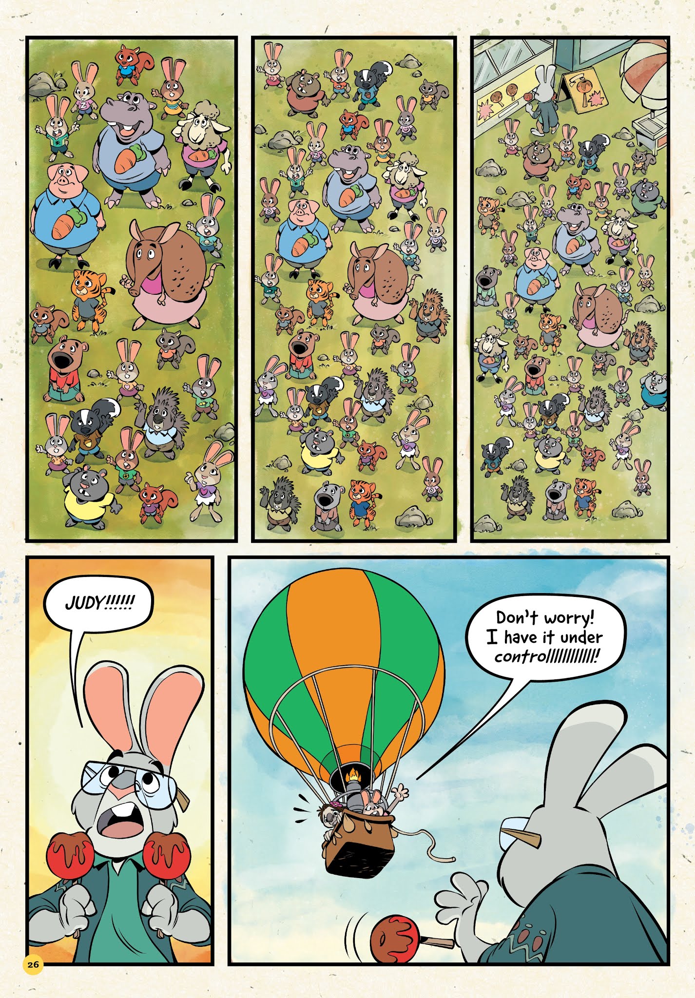 Read online Disney Zootopia: Friends To the Rescue comic -  Issue # TPB - 25