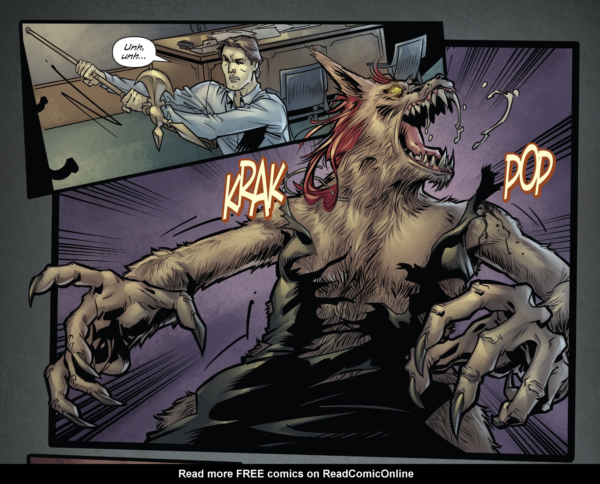 Read online The Howling: Revenge of the Werewolf Queen comic -  Issue #4 - 16