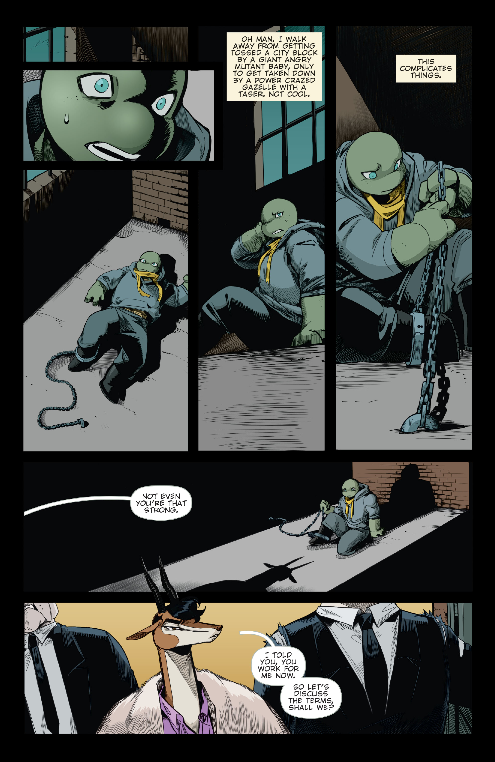 Read online Teenage Mutant Ninja Turtles: Jennika II comic -  Issue #6 - 4
