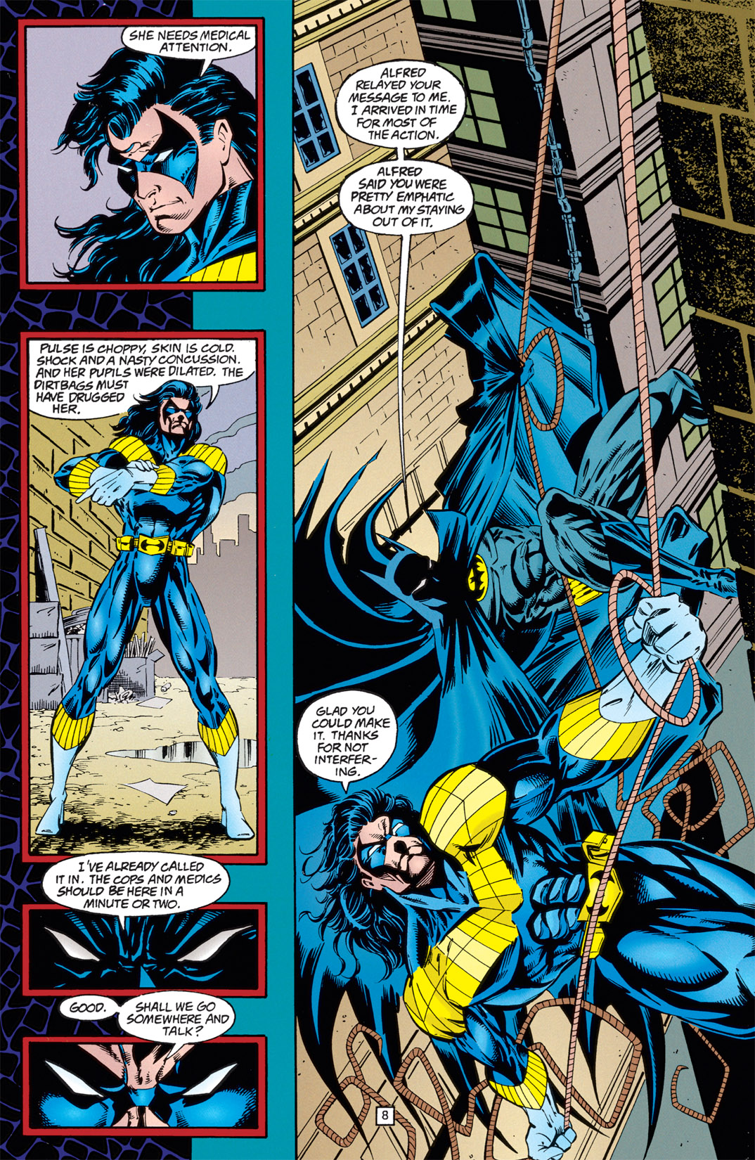 Read online Nightwing (1995) comic -  Issue #1 - 9