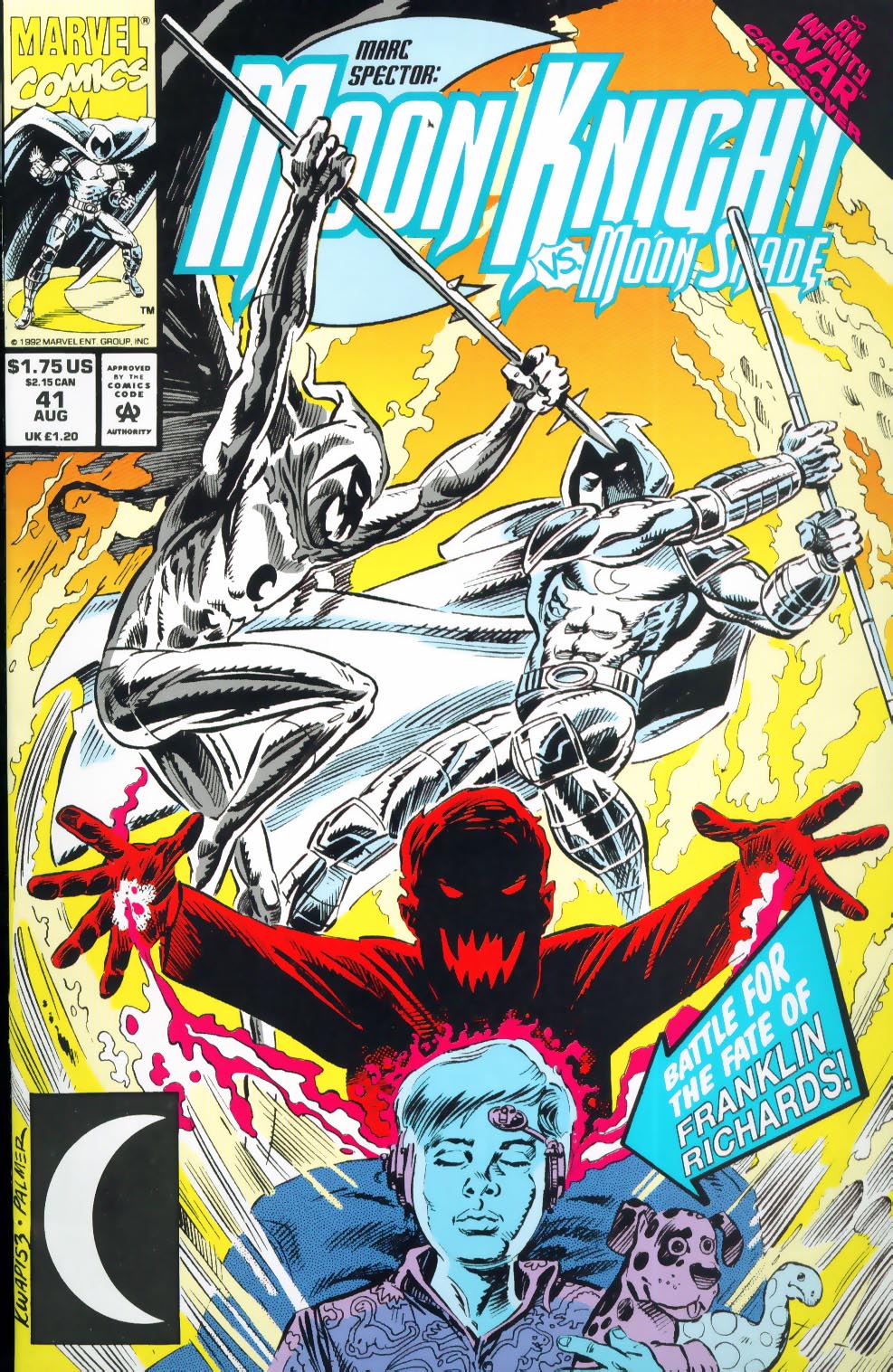 Read online Marc Spector: Moon Knight comic -  Issue #41 - 1