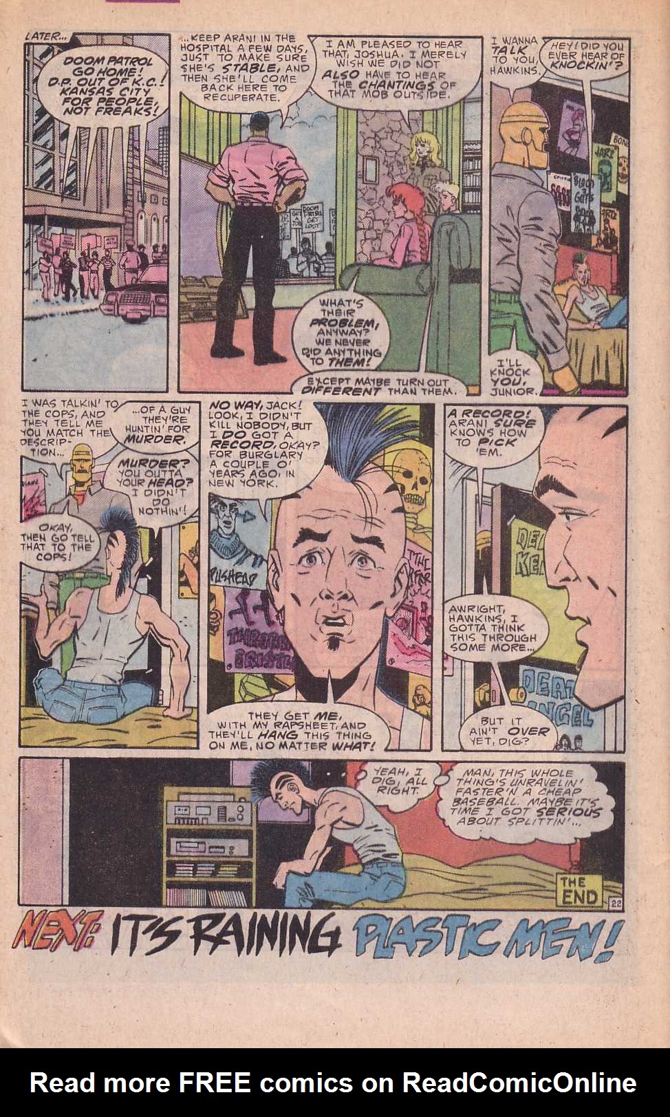 Read online Doom Patrol (1987) comic -  Issue #8 - 23
