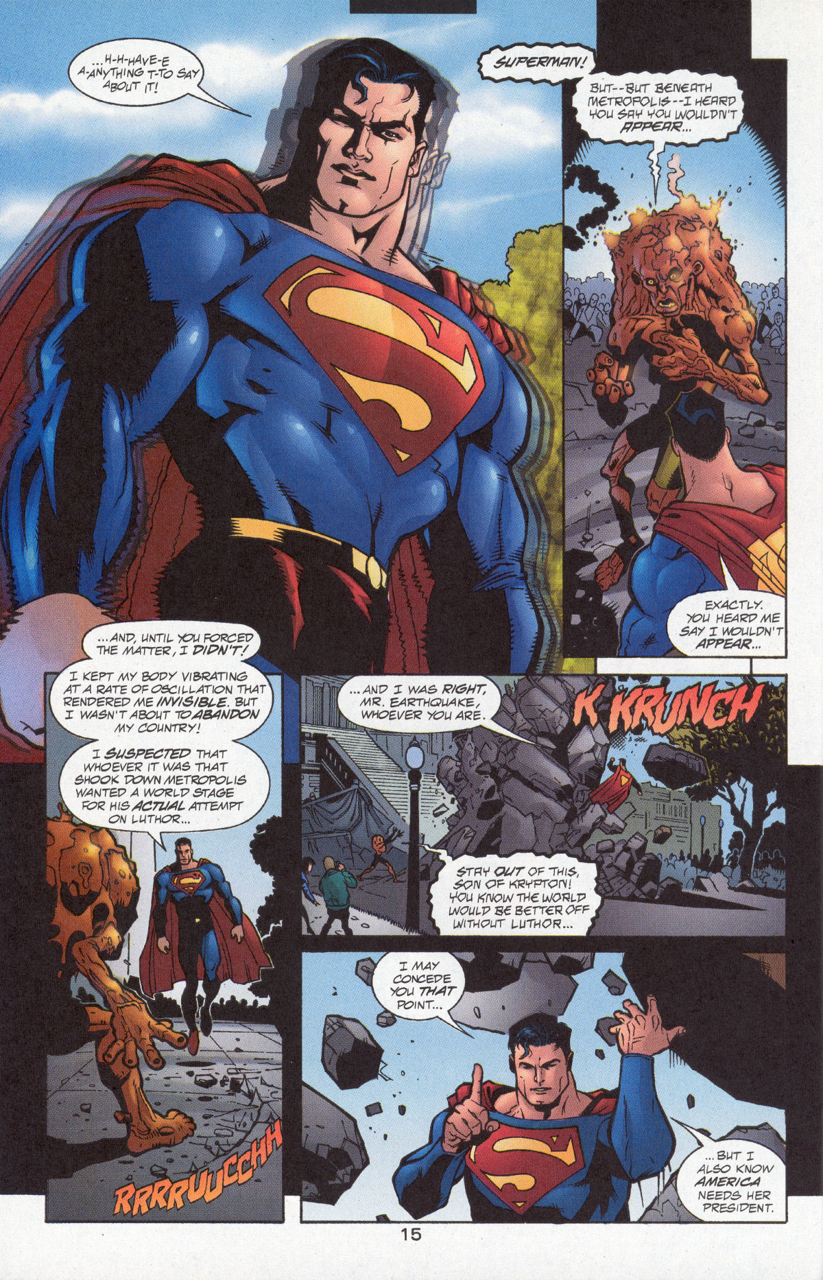 Read online Superman: President Lex comic -  Issue # TPB - 228