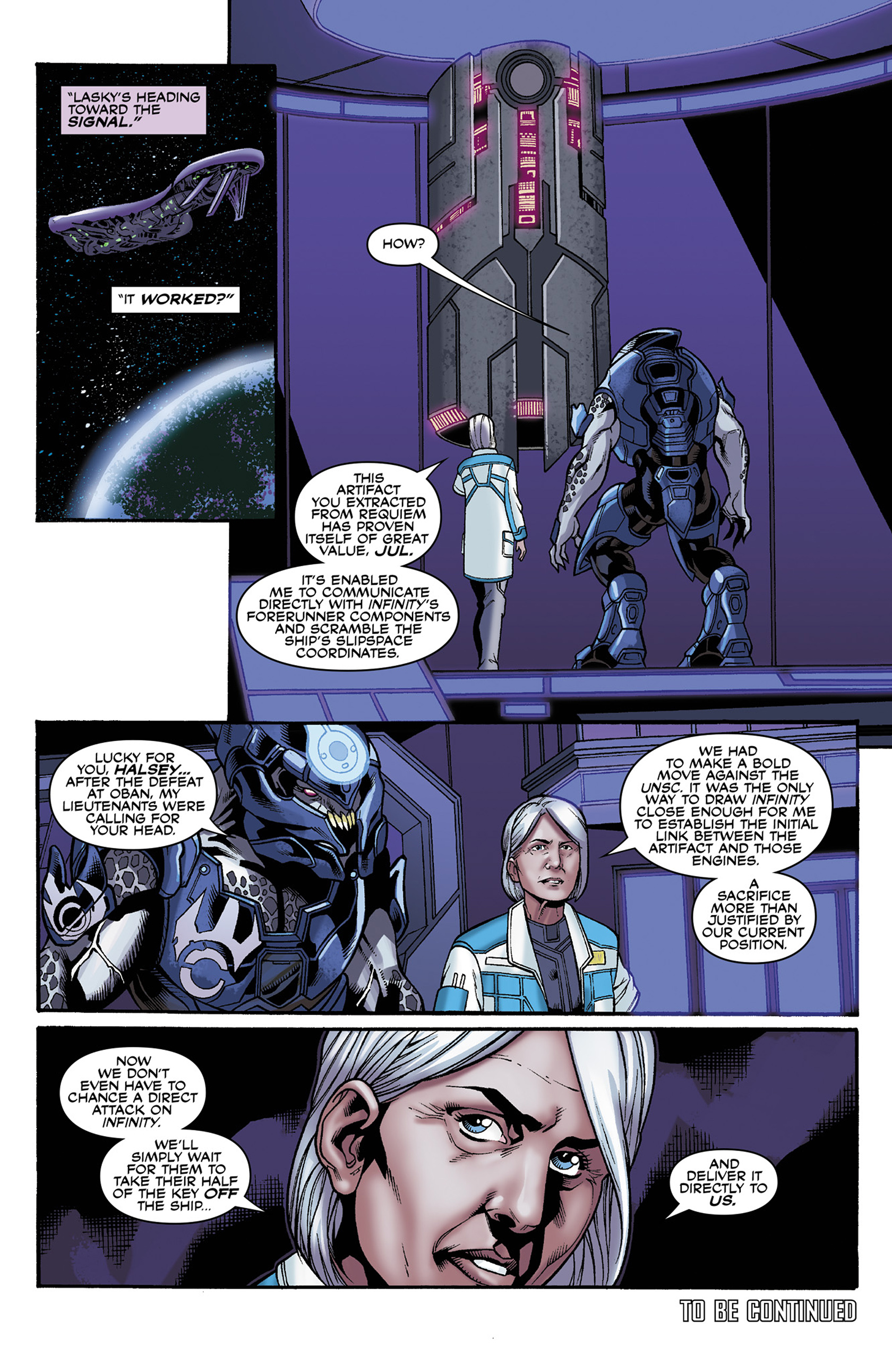 Read online Halo: Escalation comic -  Issue #13 - 24