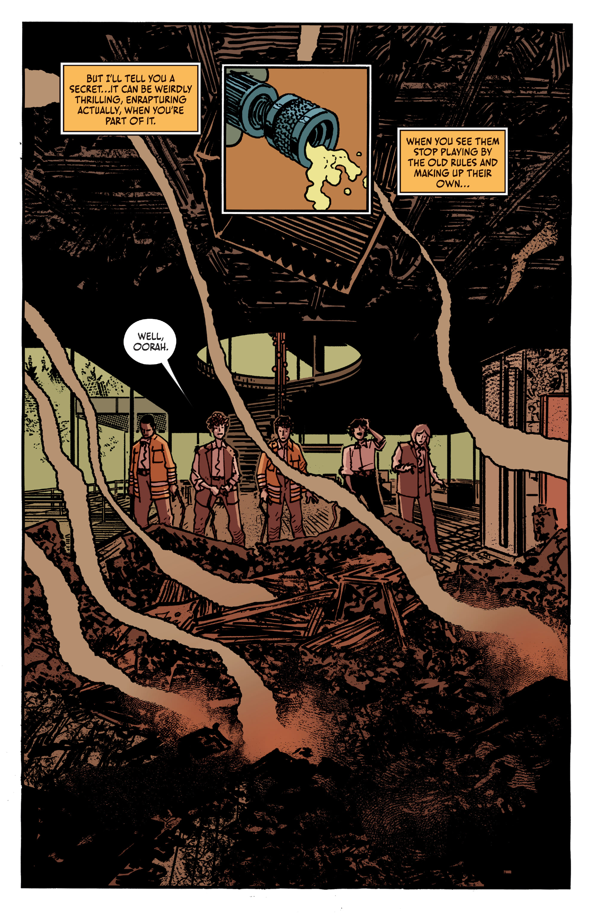 Read online Dark Spaces: Wildfire comic -  Issue #3 - 17