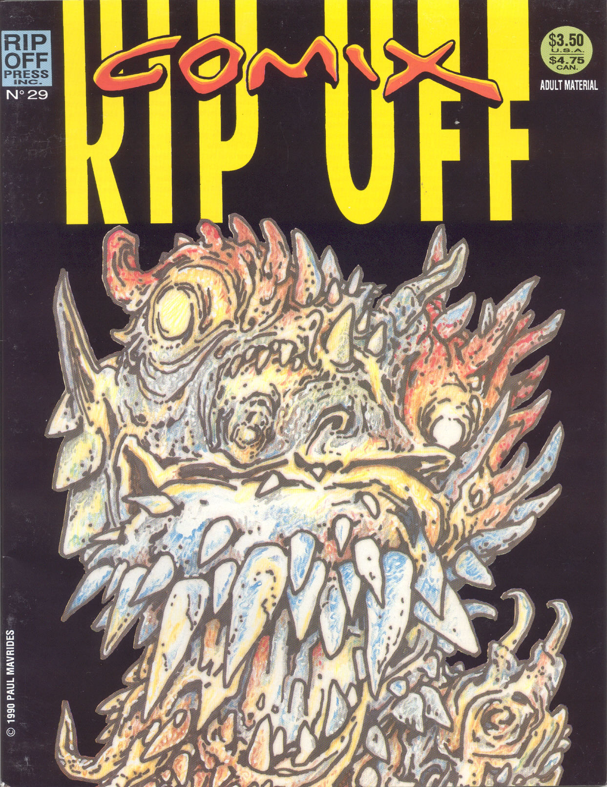 Read online Rip Off Comix comic -  Issue #29 - 1