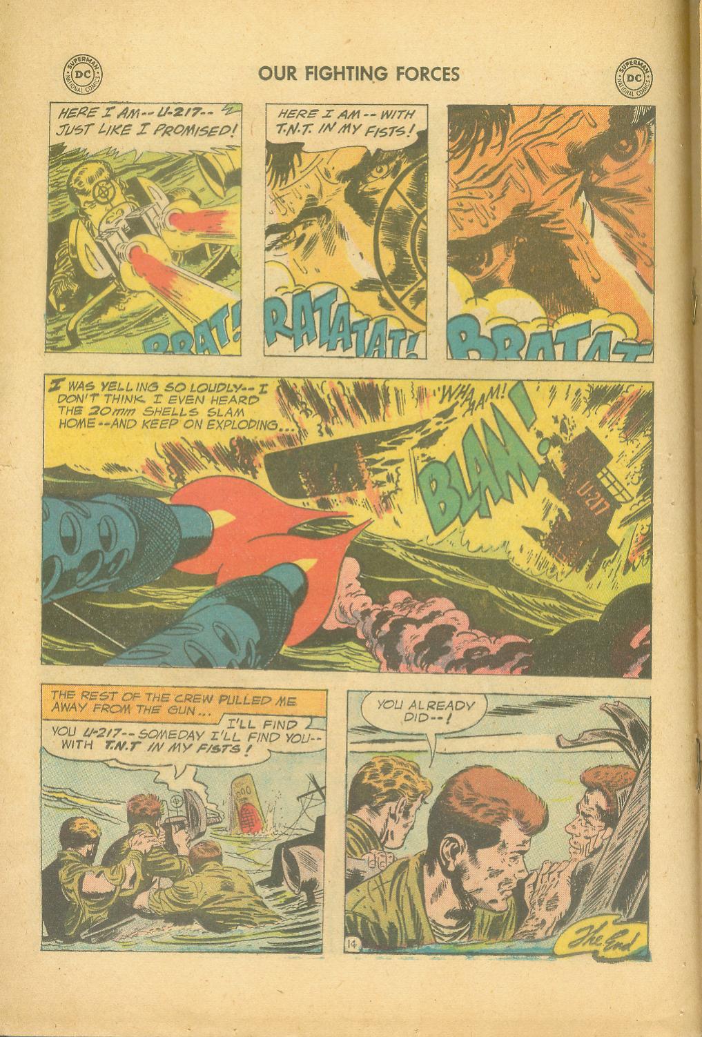 Read online Our Fighting Forces comic -  Issue #34 - 16