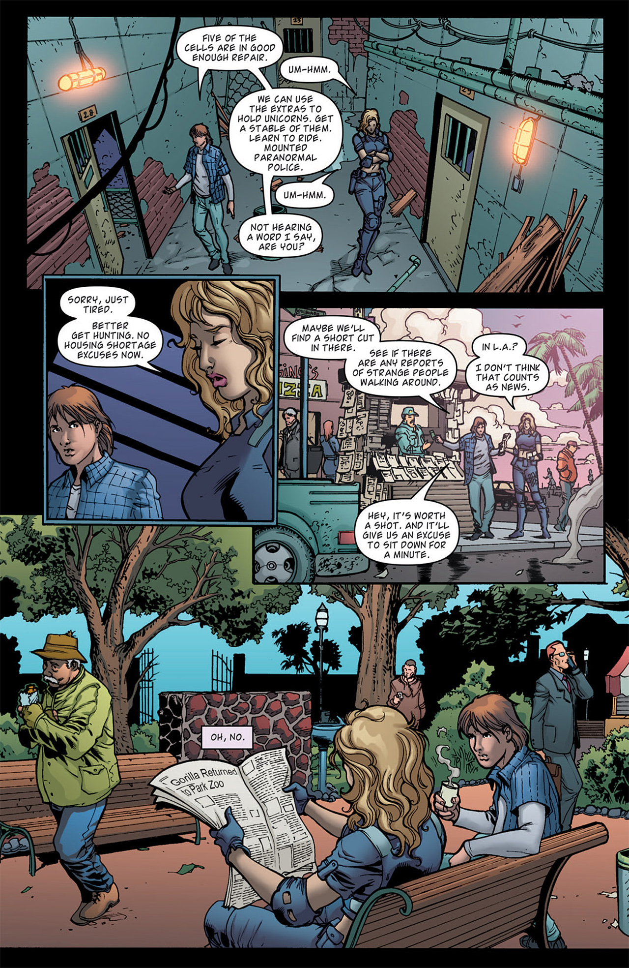 Read online Angel comic -  Issue #21 - 9