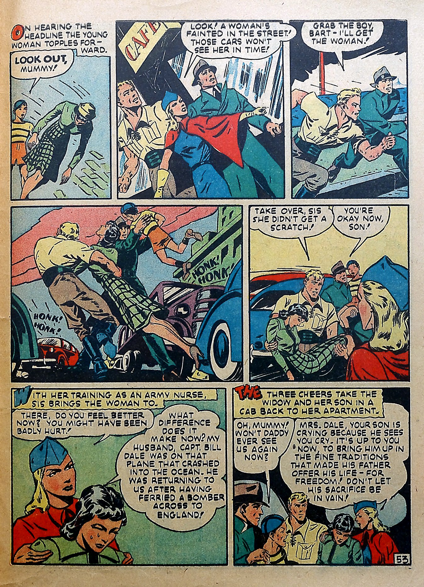 Read online Our Flag Comics comic -  Issue #5 - 50